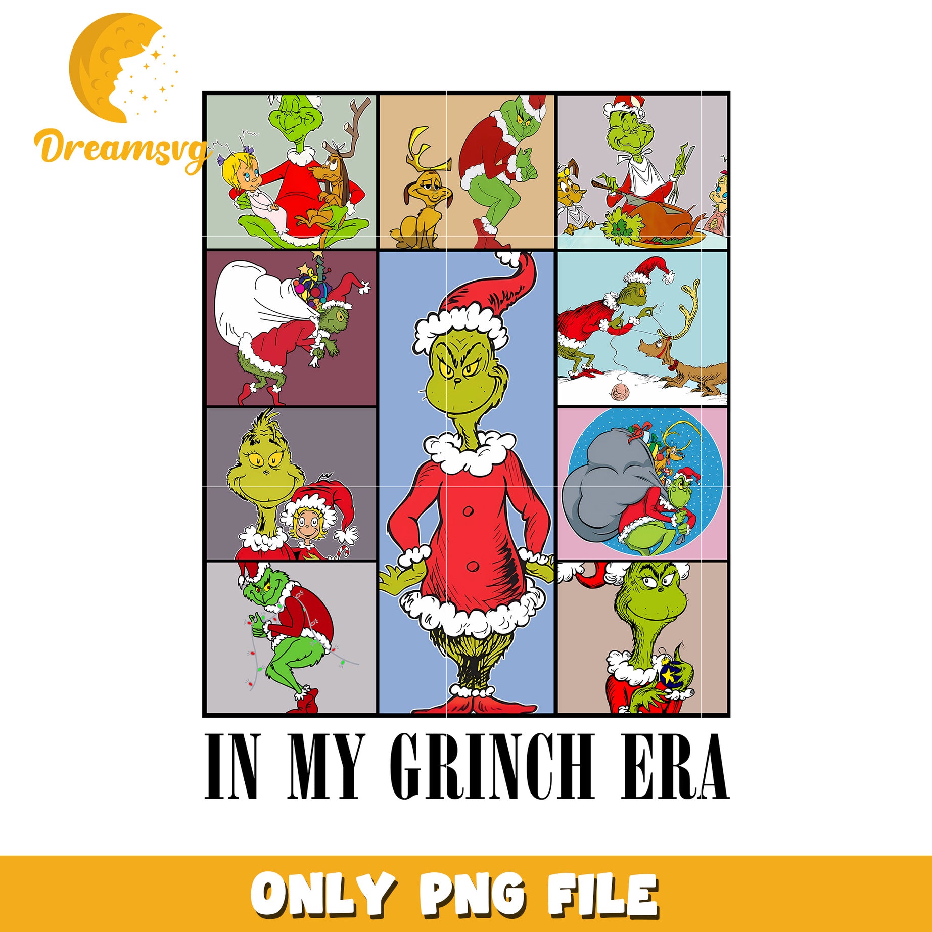 My grinch era png, christmas movies png, grinches​ png