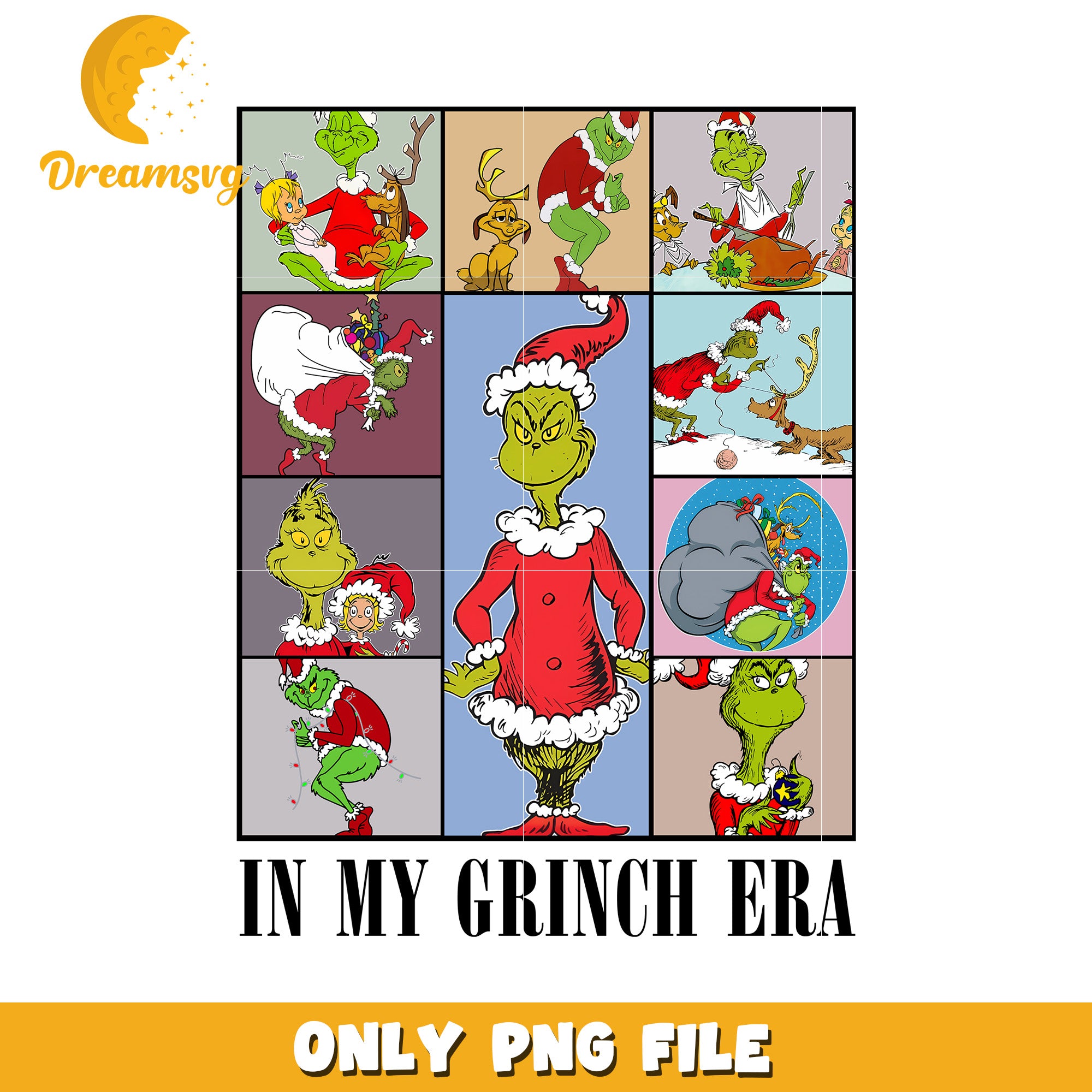 My grinch era png, christmas movies png, grinches​ png