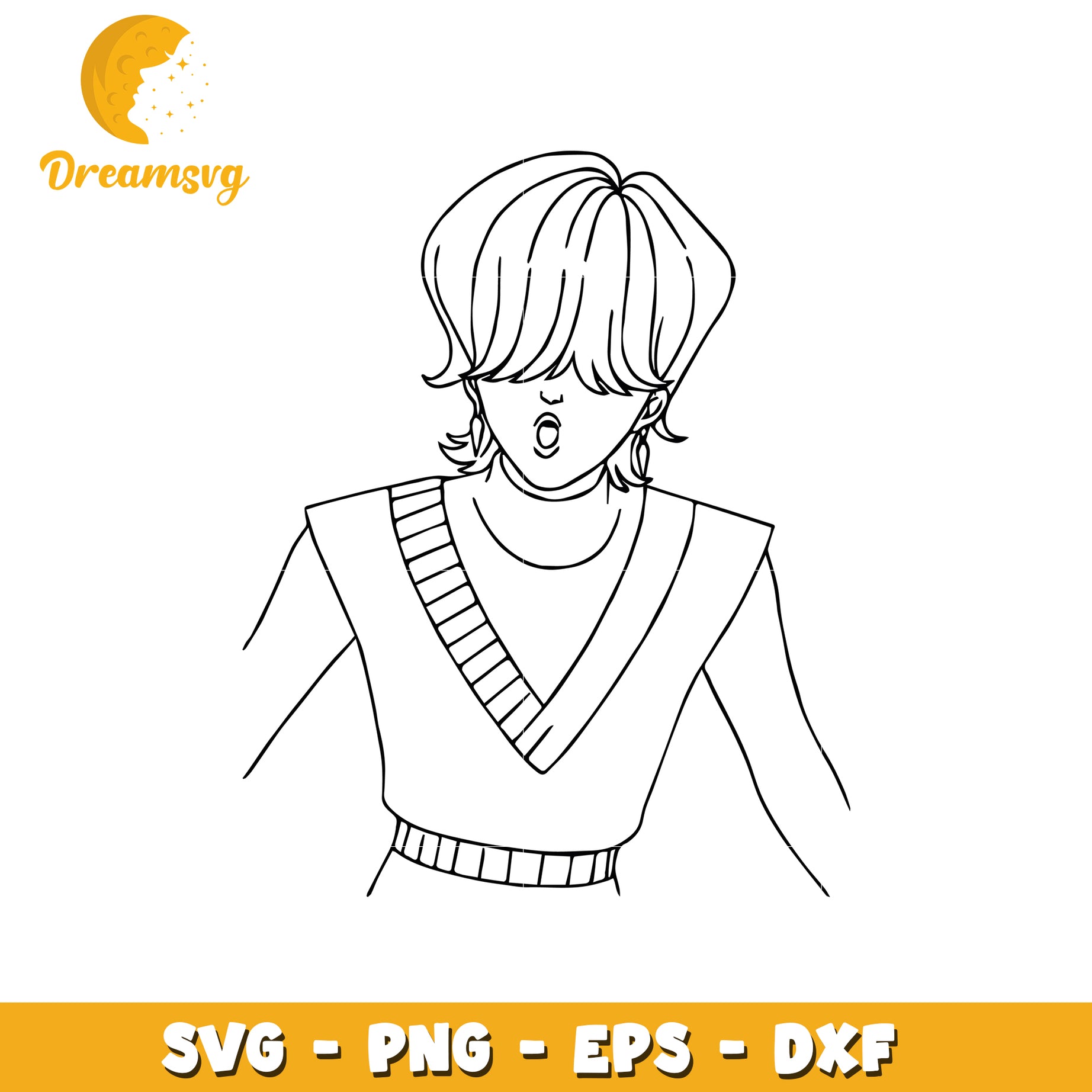 Mystery saja boys svg, mystery saja svg, saja boys kpop cartoon svg