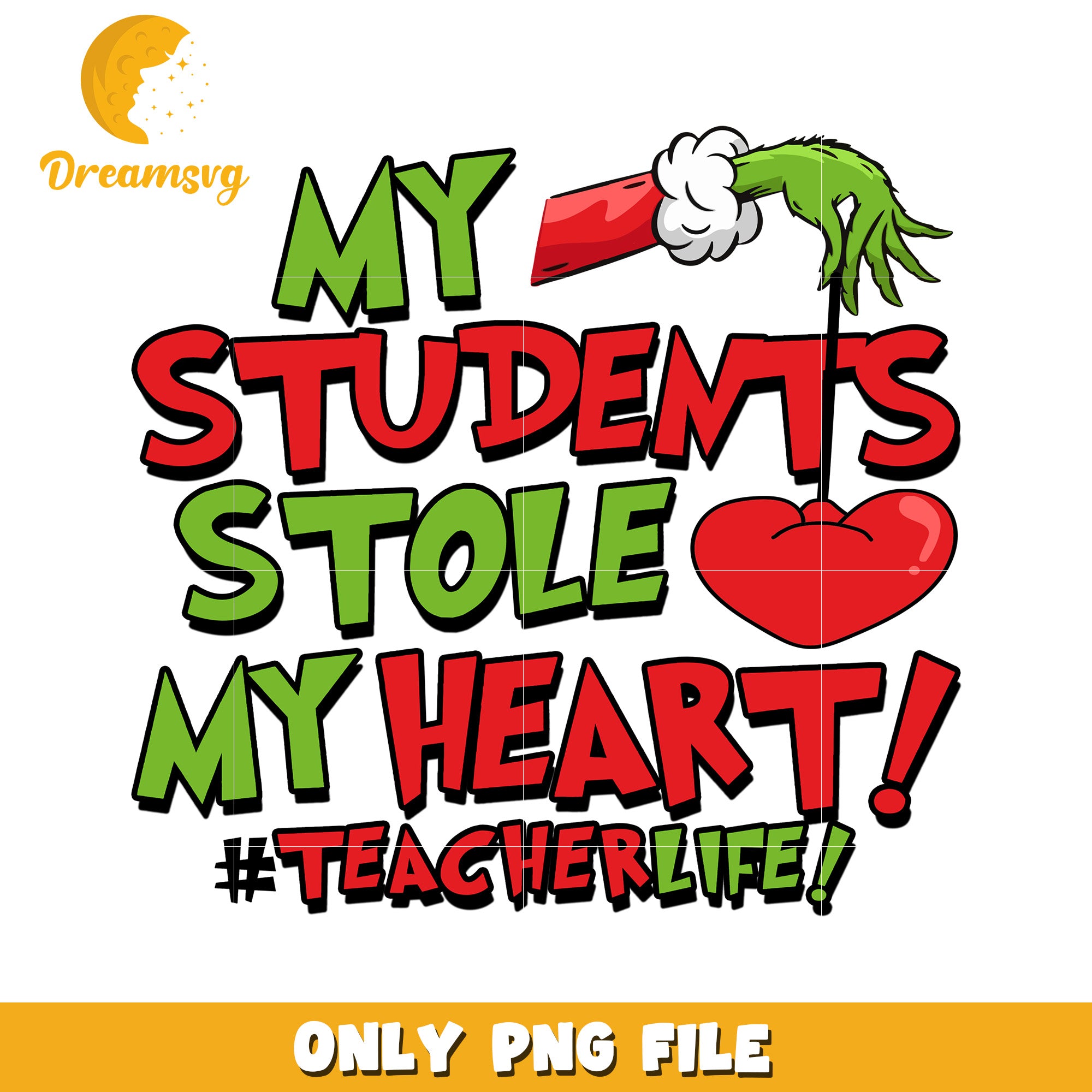 My students stole my heart png, grinch green​ png, grinch logo png