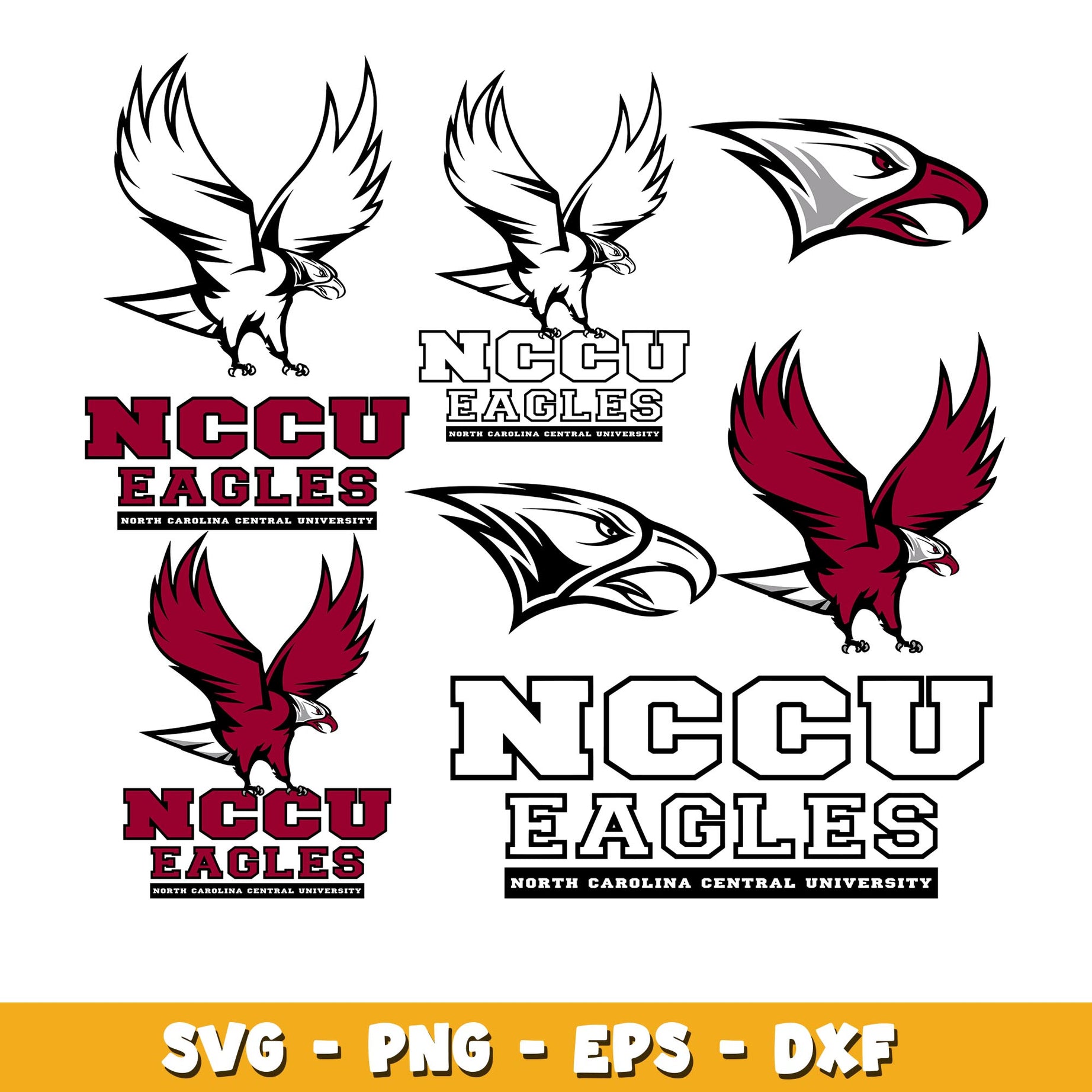 Nccu Sign Nccu Logo NCCU Eagle