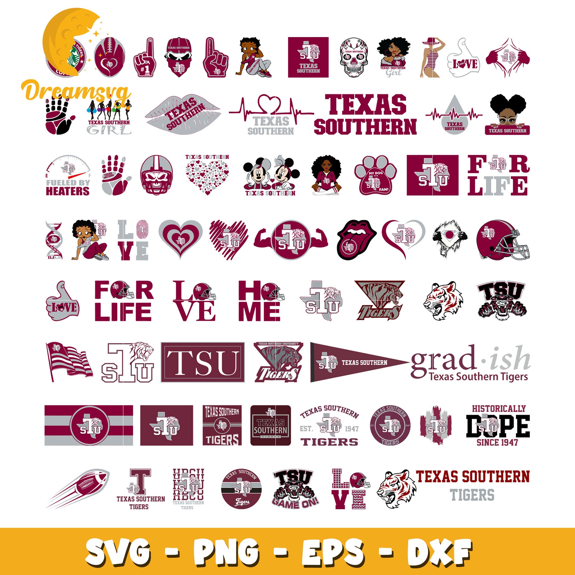 Texas Southern Tigers Design Bundle Svg Texas Southern Tigers Svg Texas Southern Tigers Design Bundle Svg Texas Southern Tigers Svg