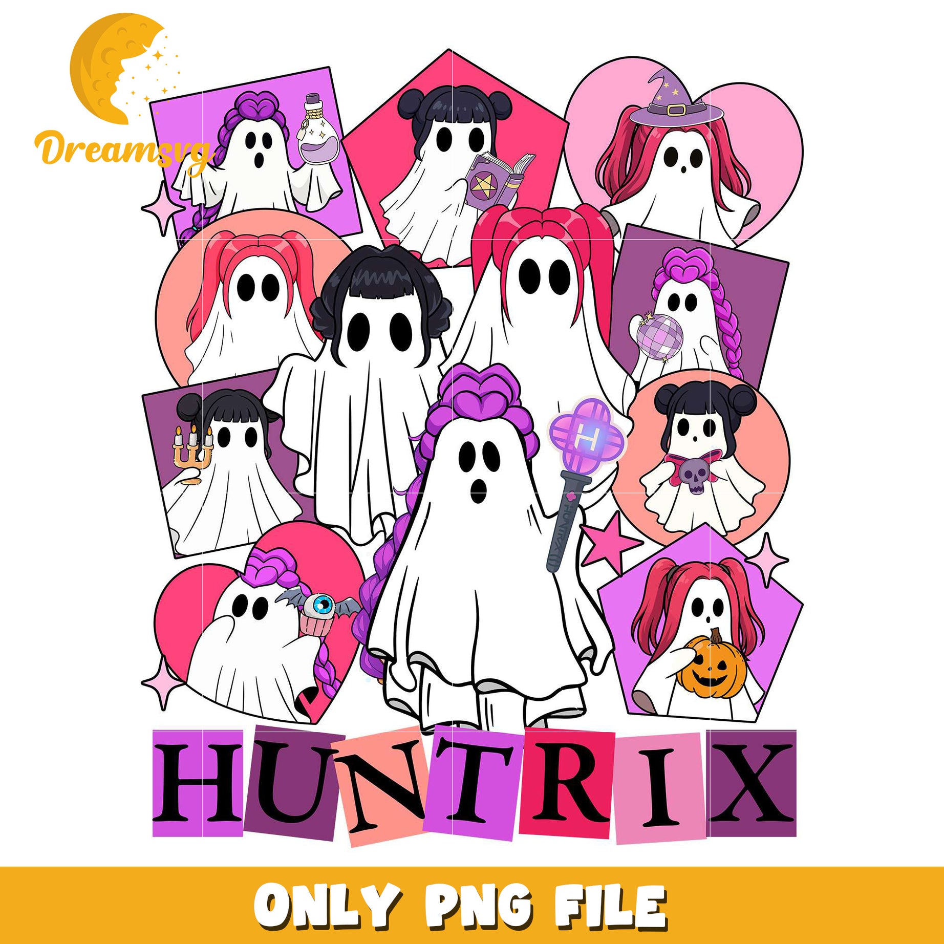 NHUY Huntrix Spooky Era Halloween png, halloween pumpkin​​ png, spirit halloween​​ png