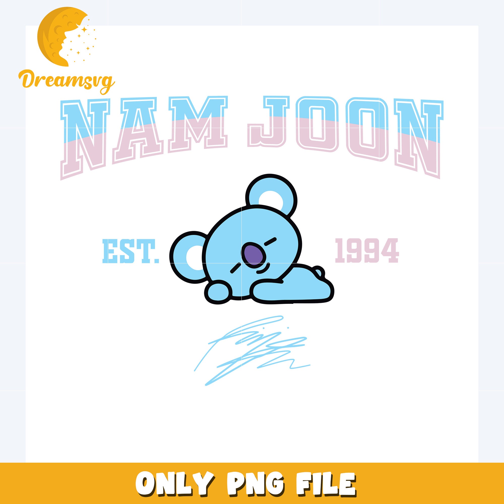 Nam joon koya png, bts mascot png, bt21 characters png