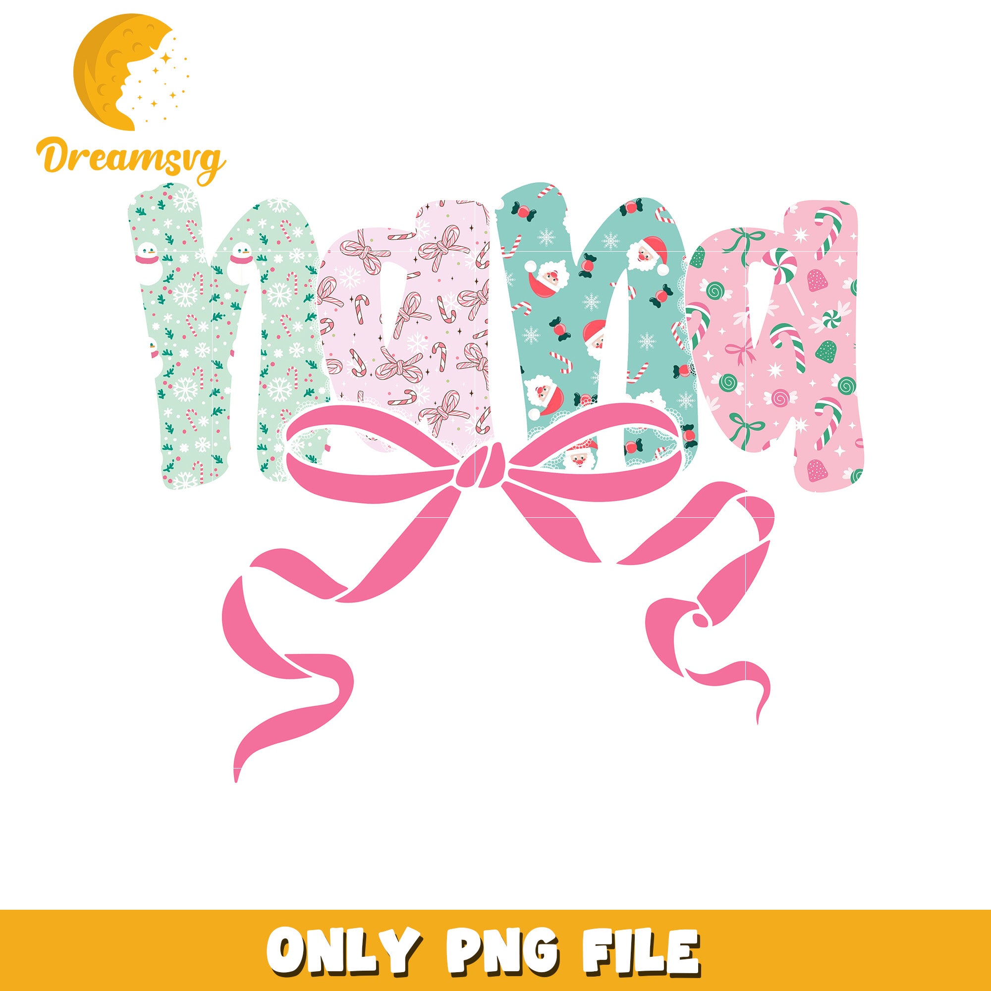 Nana bowtie png, christmas​ png, grinch png