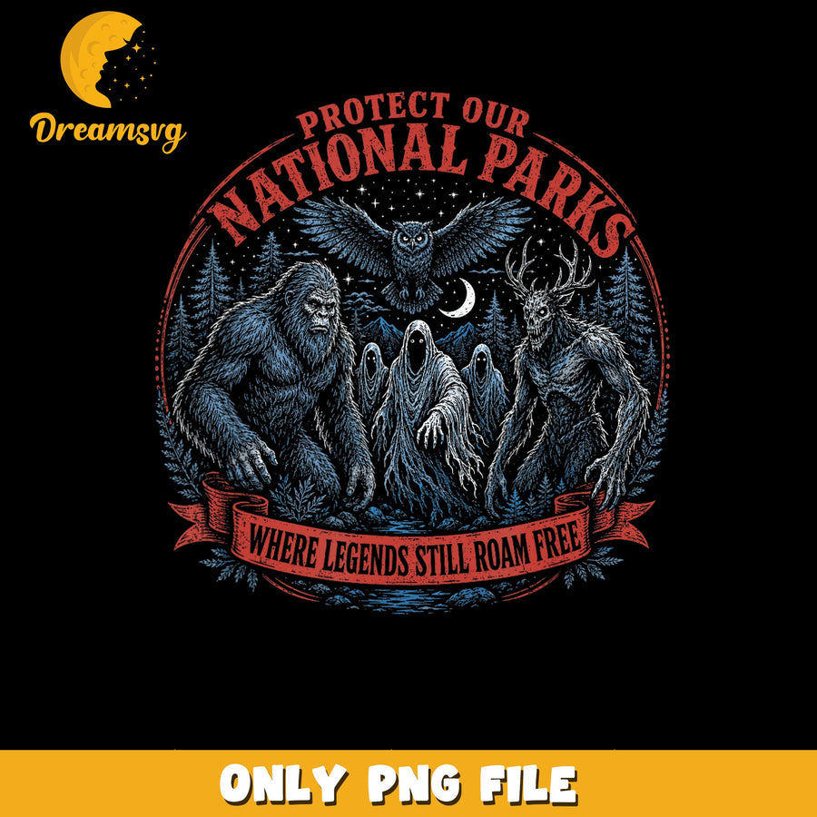 National Parks PNG, Protect Our Wilderness, Mythical