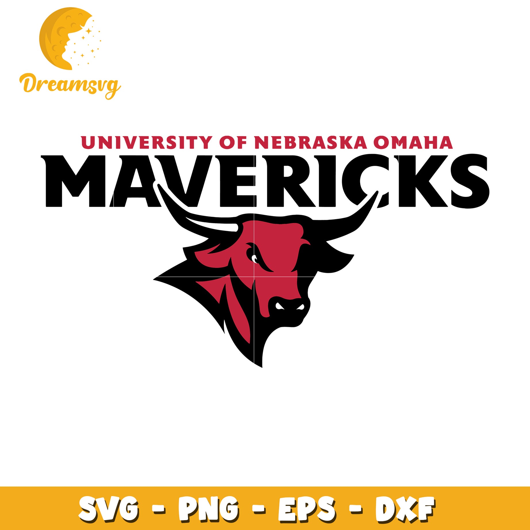 Nebraska Mavericks SVG Cut File