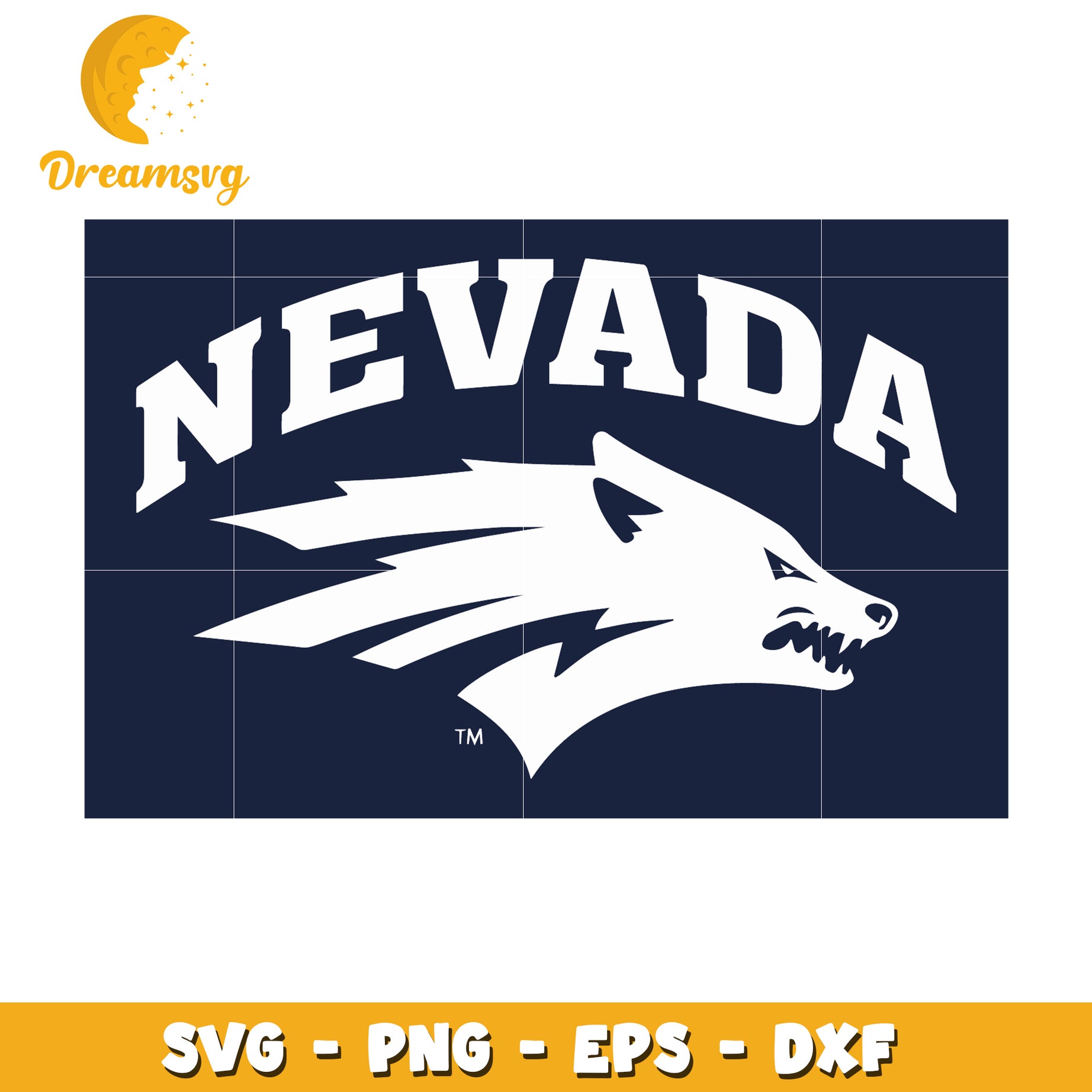 Nevada Wolfpack SVG PNG EPS DXF