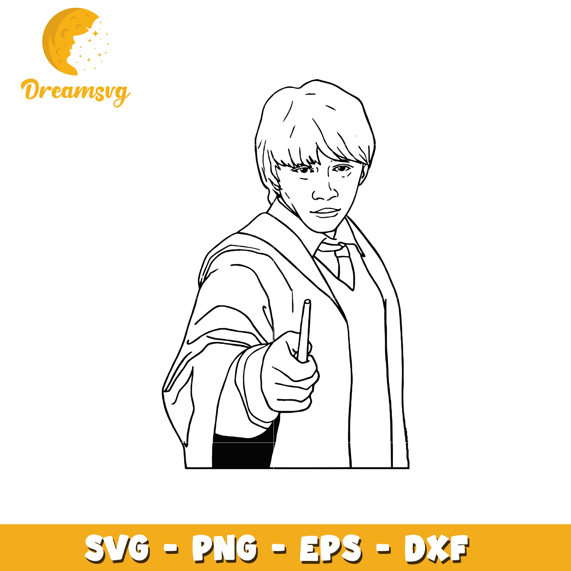 Neville Longbottom SVG PNG EPS DXF