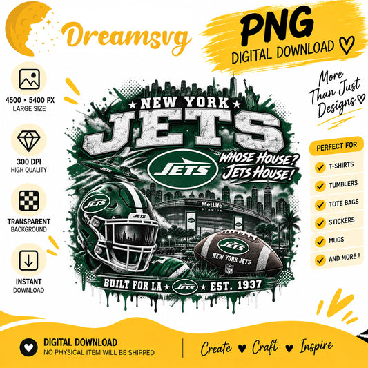 New York Jets Whose House Jets House Football PNG