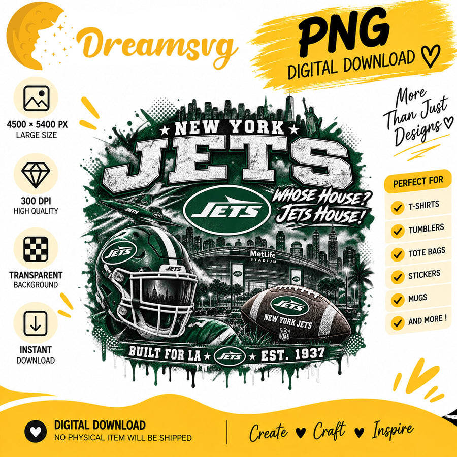 New York Jets Whose House Jets House Football PNG