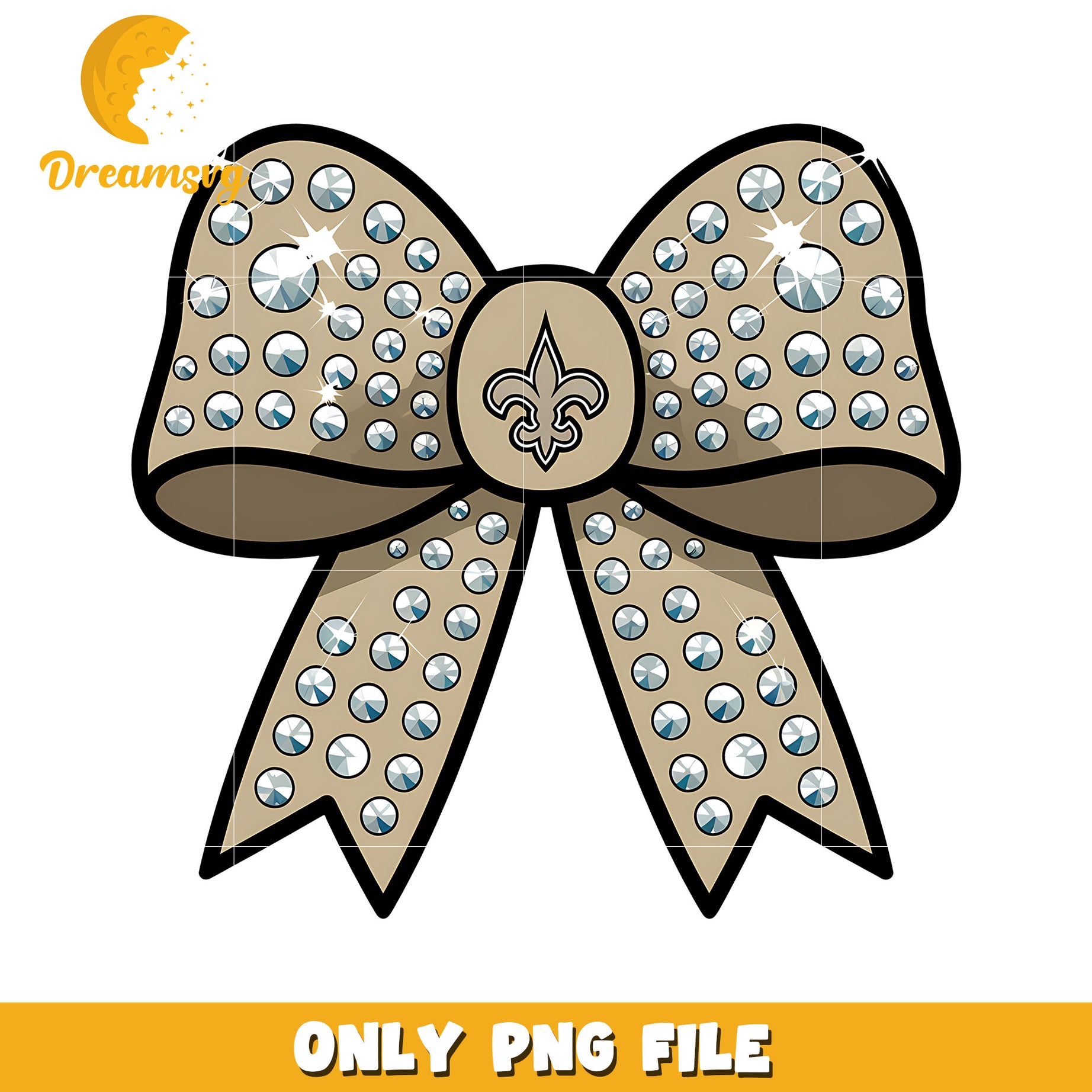 New orleans saints bow tie png, nfl football png, nfl playoffs png