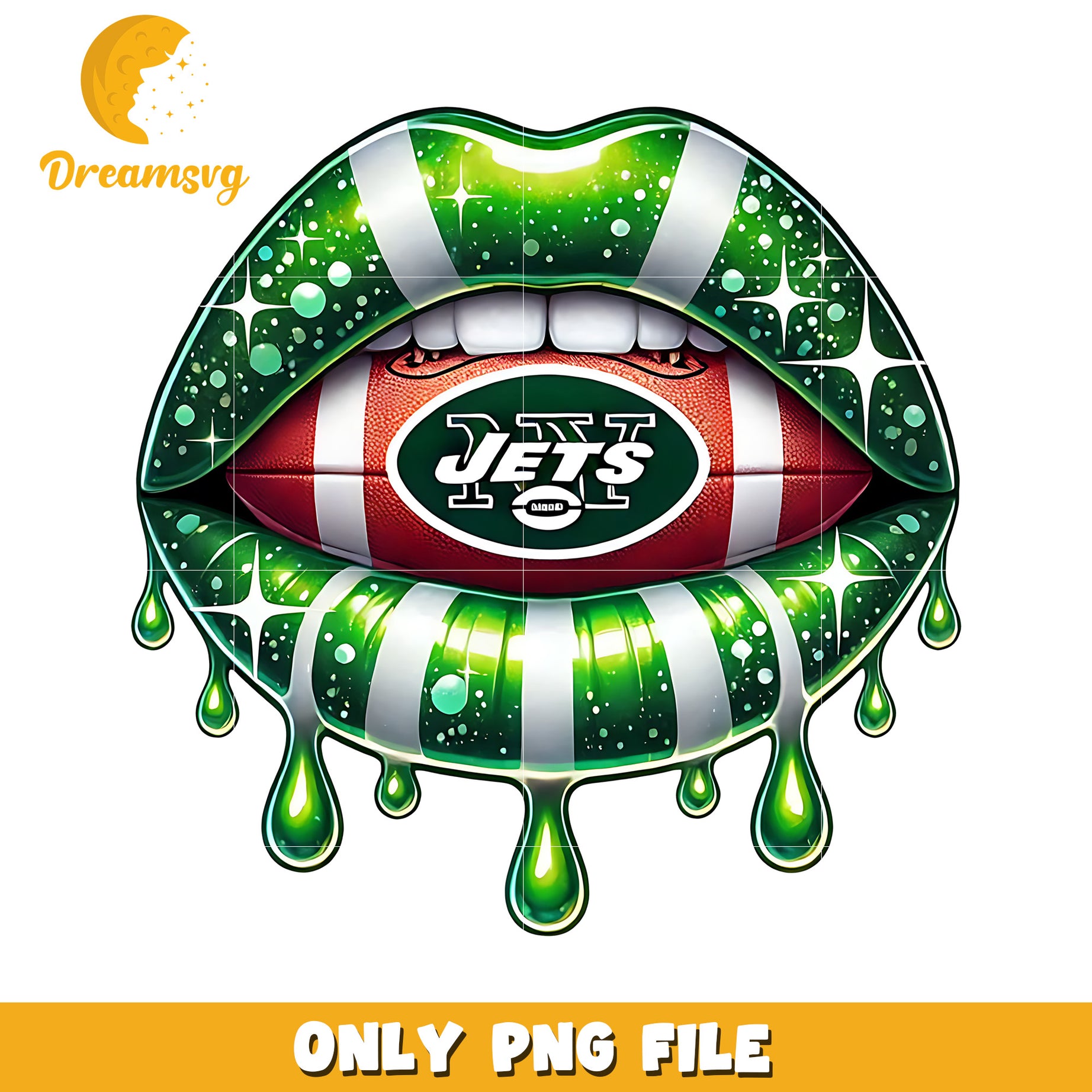 New york jets lips png, nfl teams png, nfl team logo png