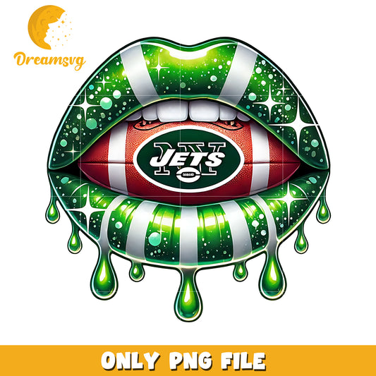 New york jets lips png, nfl teams png, nfl team logo png
