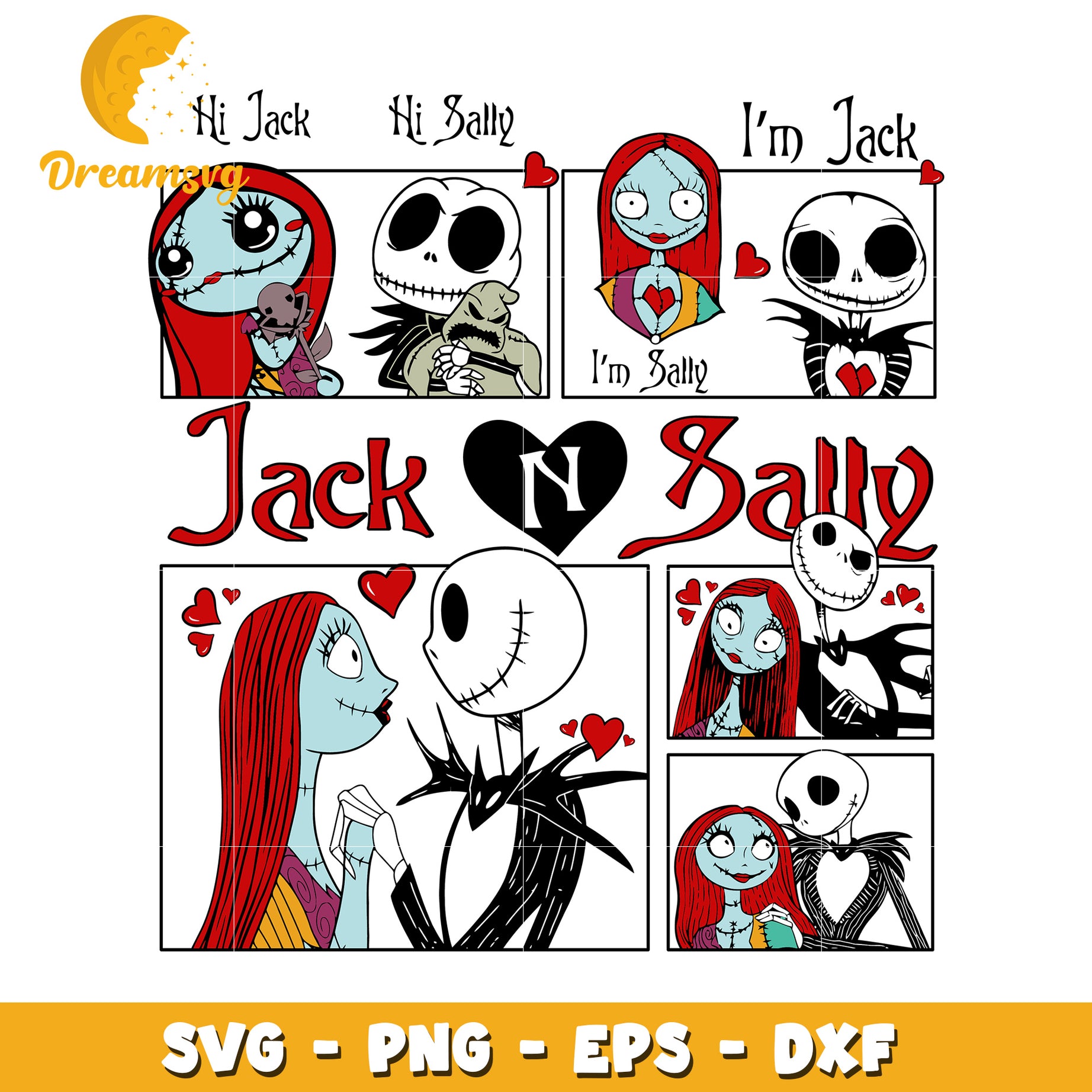 Nightmare Before Christmas SVG Bundle