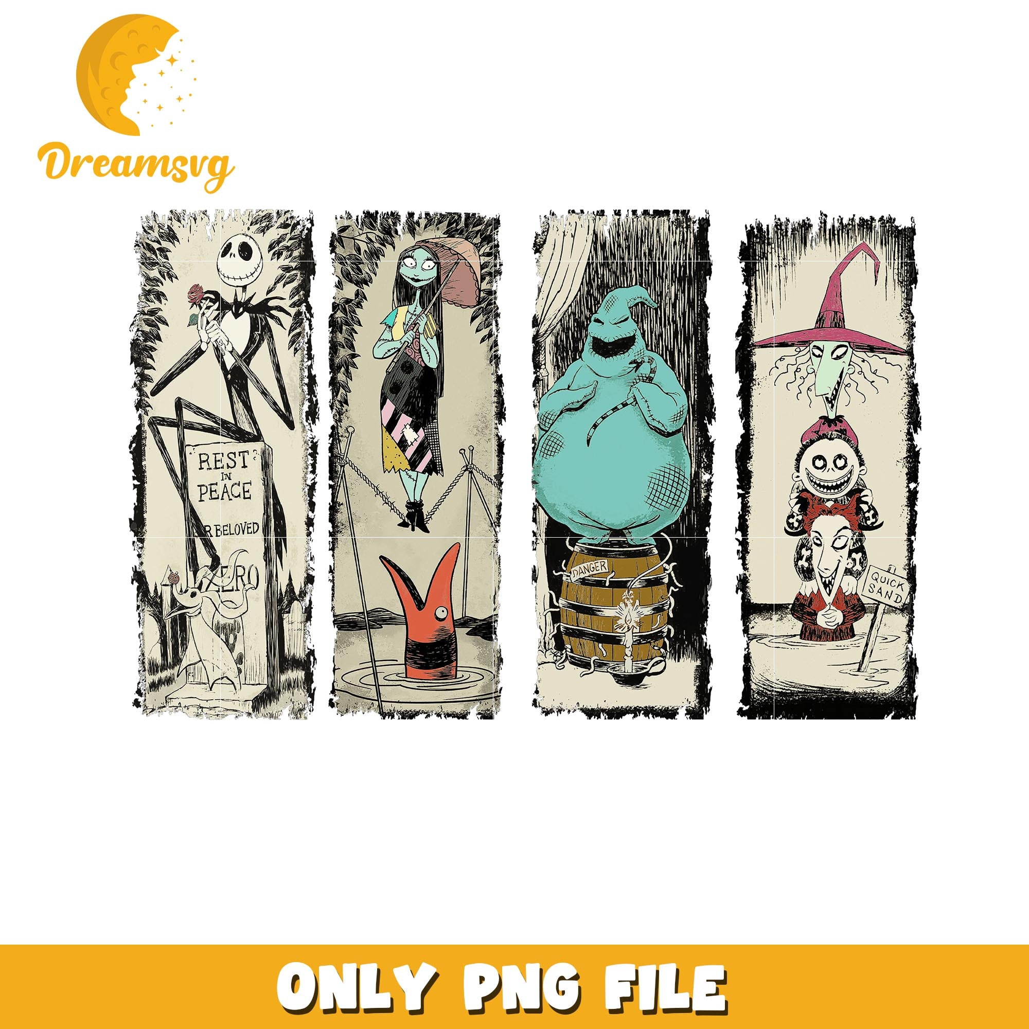 Nightmare on the main street horror png, Horror movies killers png