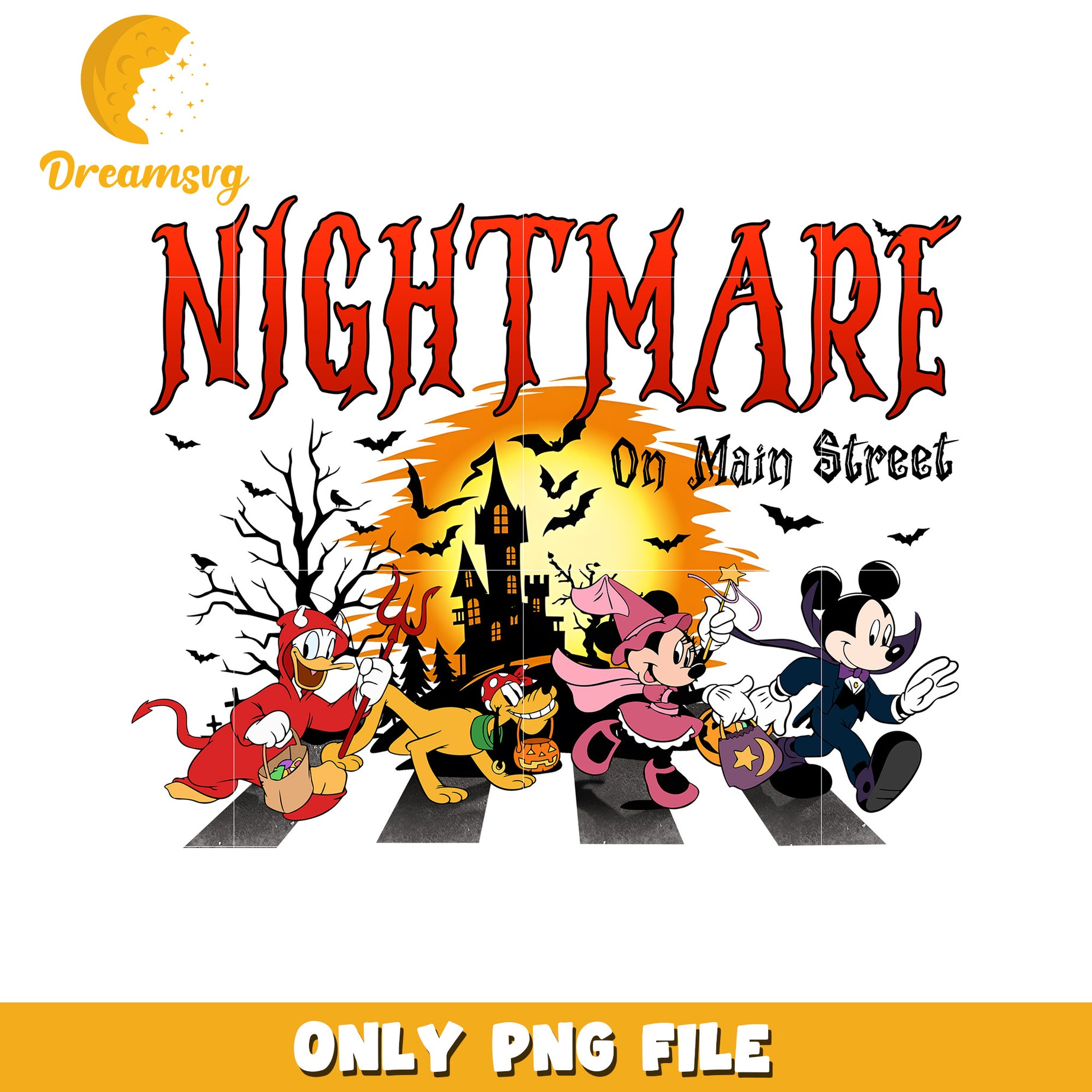 Nightmare on main street png, halloween costumes png, halloween movies png