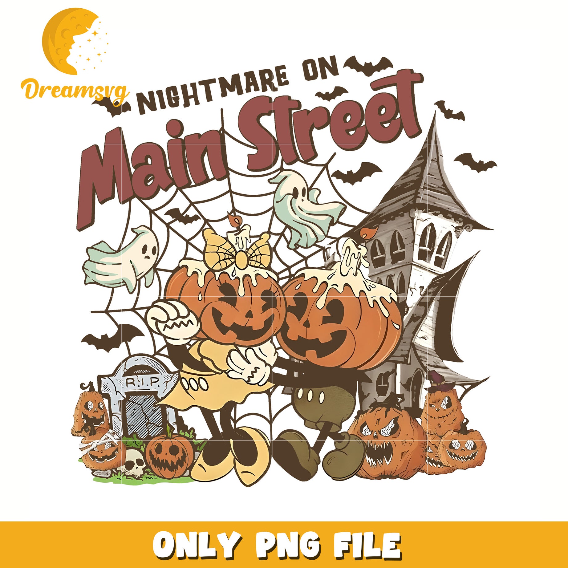Nightmare on main street png, halloween toys png, halloween time png