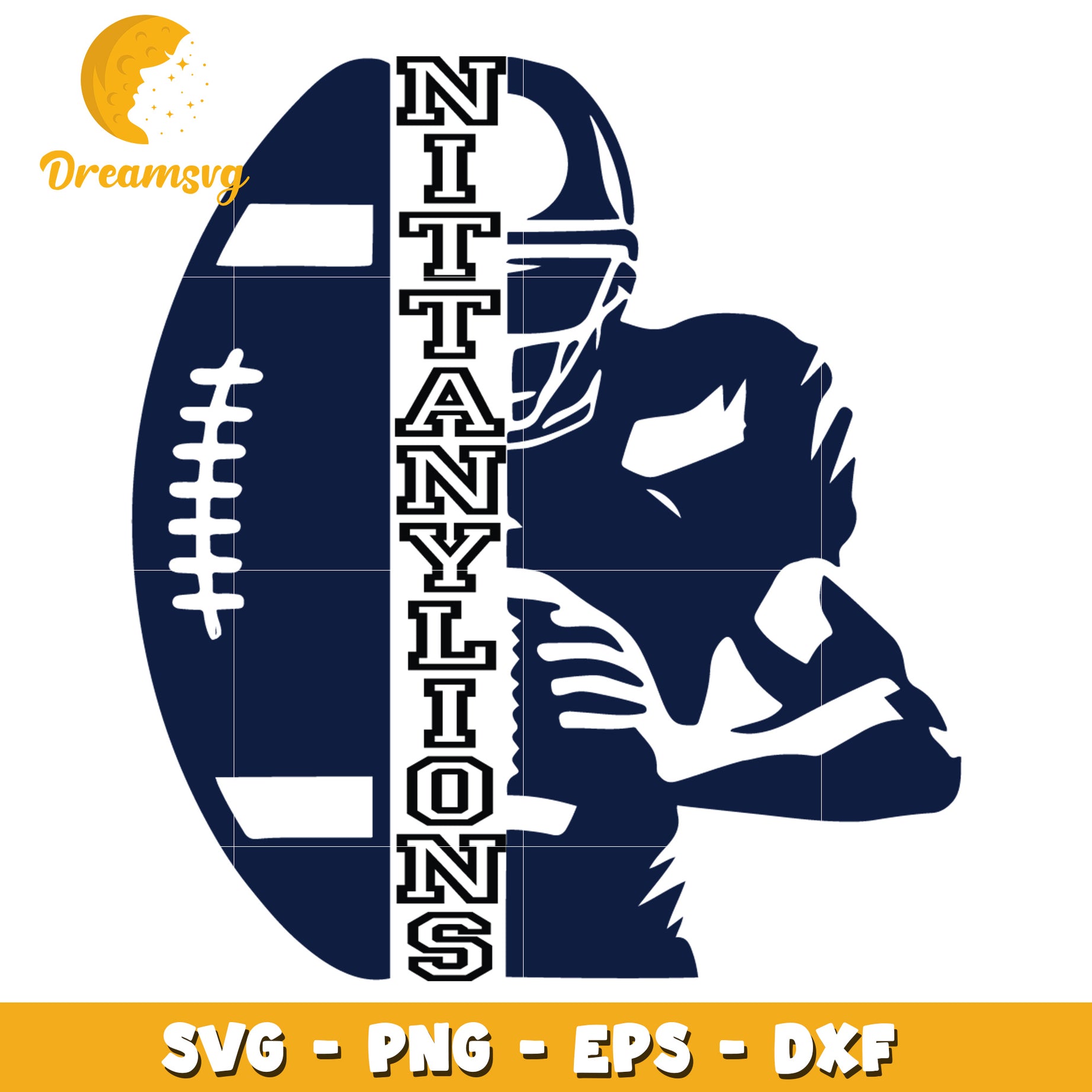 Nittany Lions Football SVG PNG EPS DXF