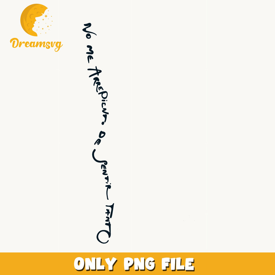 No Me Arrepiento Script PNG, Karol G Lyrics, Fan PNG