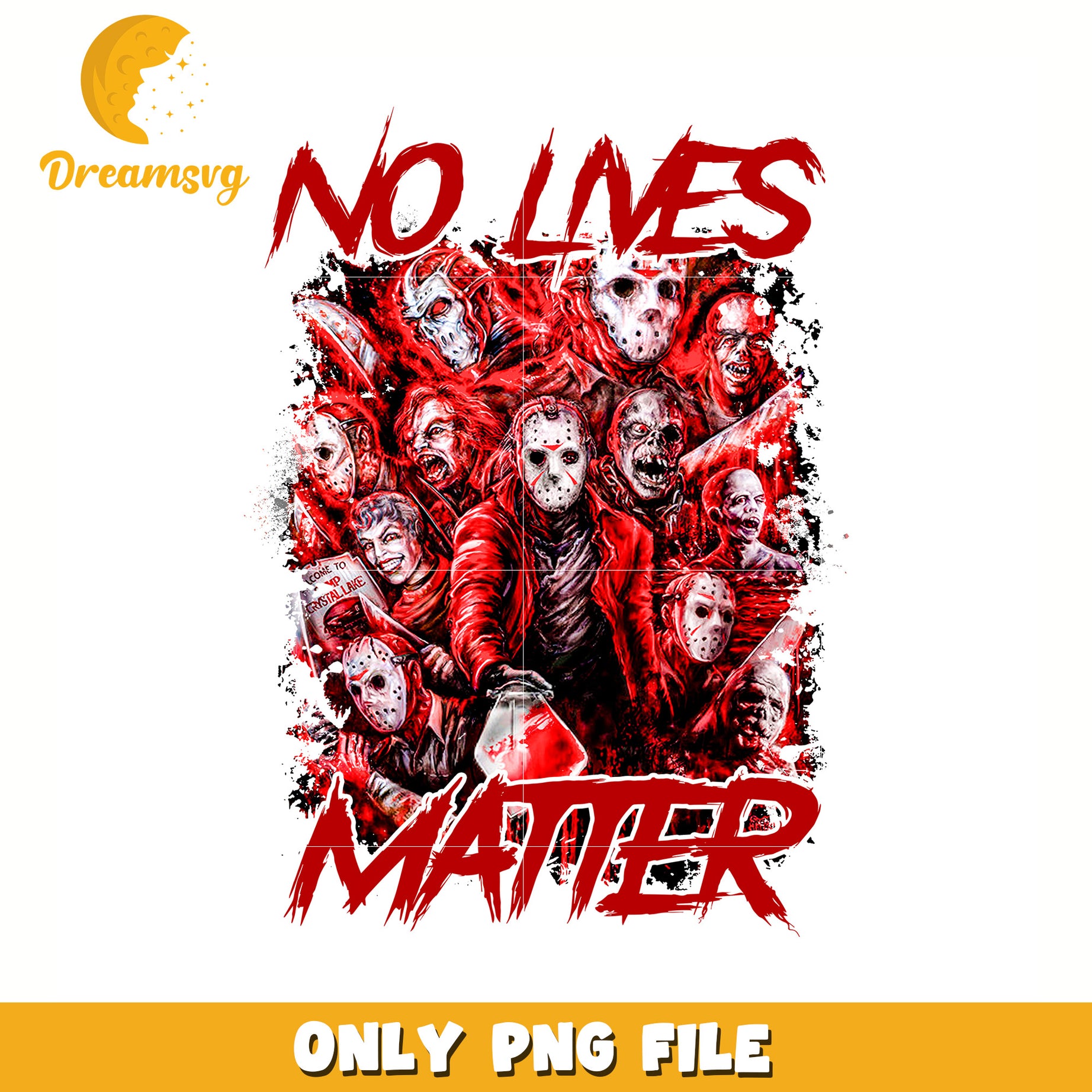 No lives matter png, halloween decor png, halloween characters png