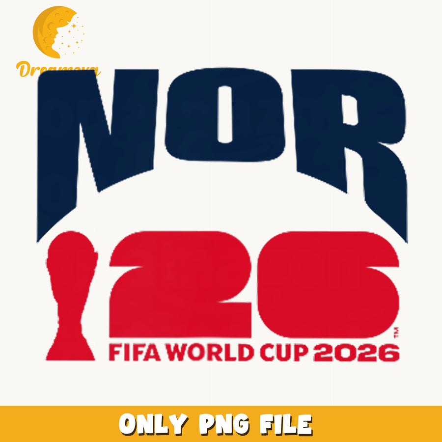Norway FIFA World Cup 2026 PNG, NOR Soccer Trophy, Football PNG