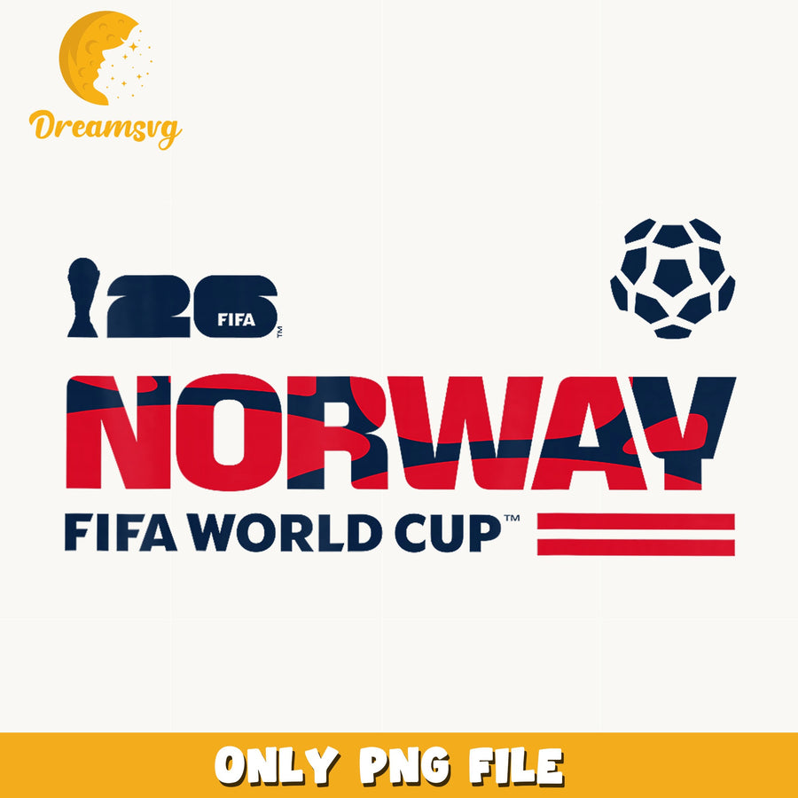 Norway FIFA World Cup 2026 PNG, Soccer Football Design, Norway PNG