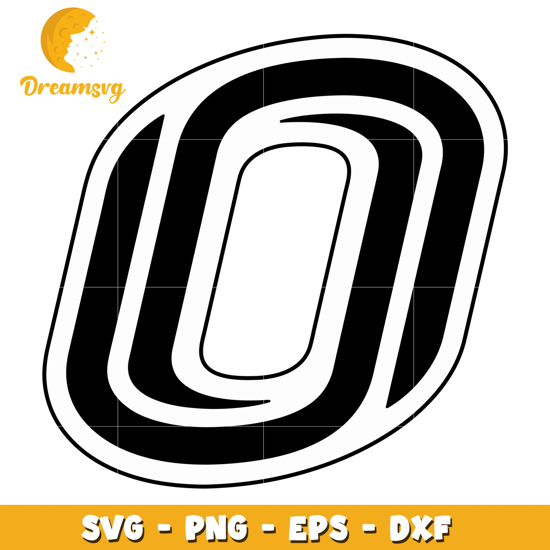 Number 0 SVG PNG EPS DXF Cut File