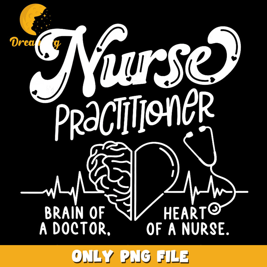 Nurse Practitioner PNG, Brain Of A Doctor, Heart Of