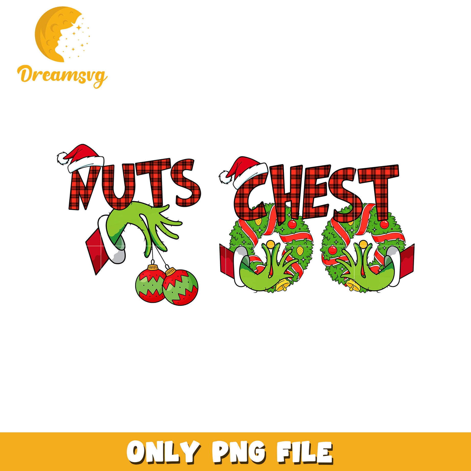 Nuts chest png, christmas characters png, grinch memes png