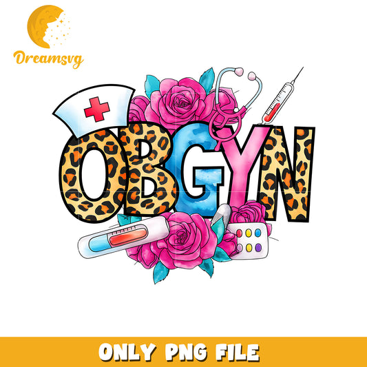 OBGYN nurse valentine png, logo design png, nurse valentine png