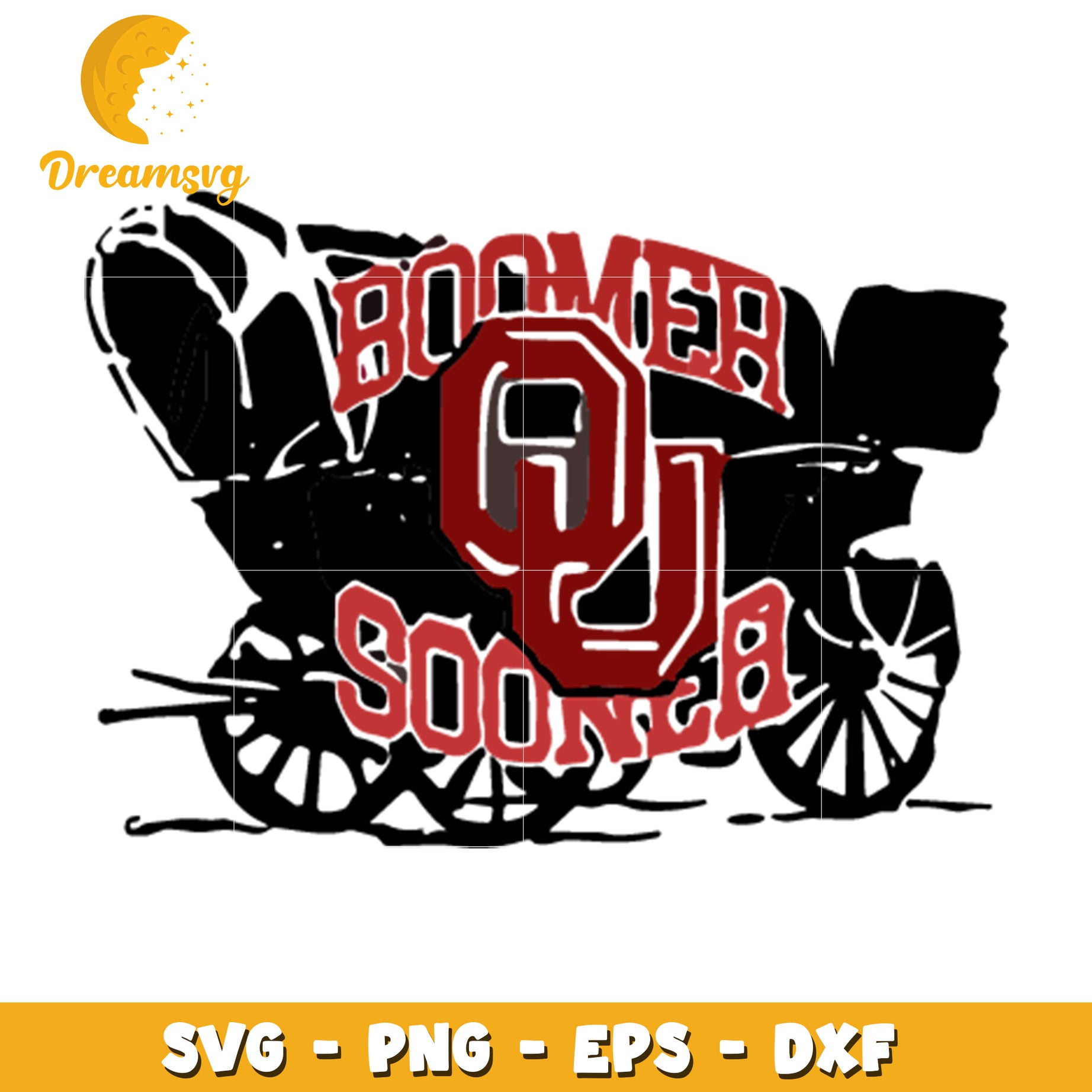 OU Boomer Sooners SVG Clipart for Fans and Crafts Design Use