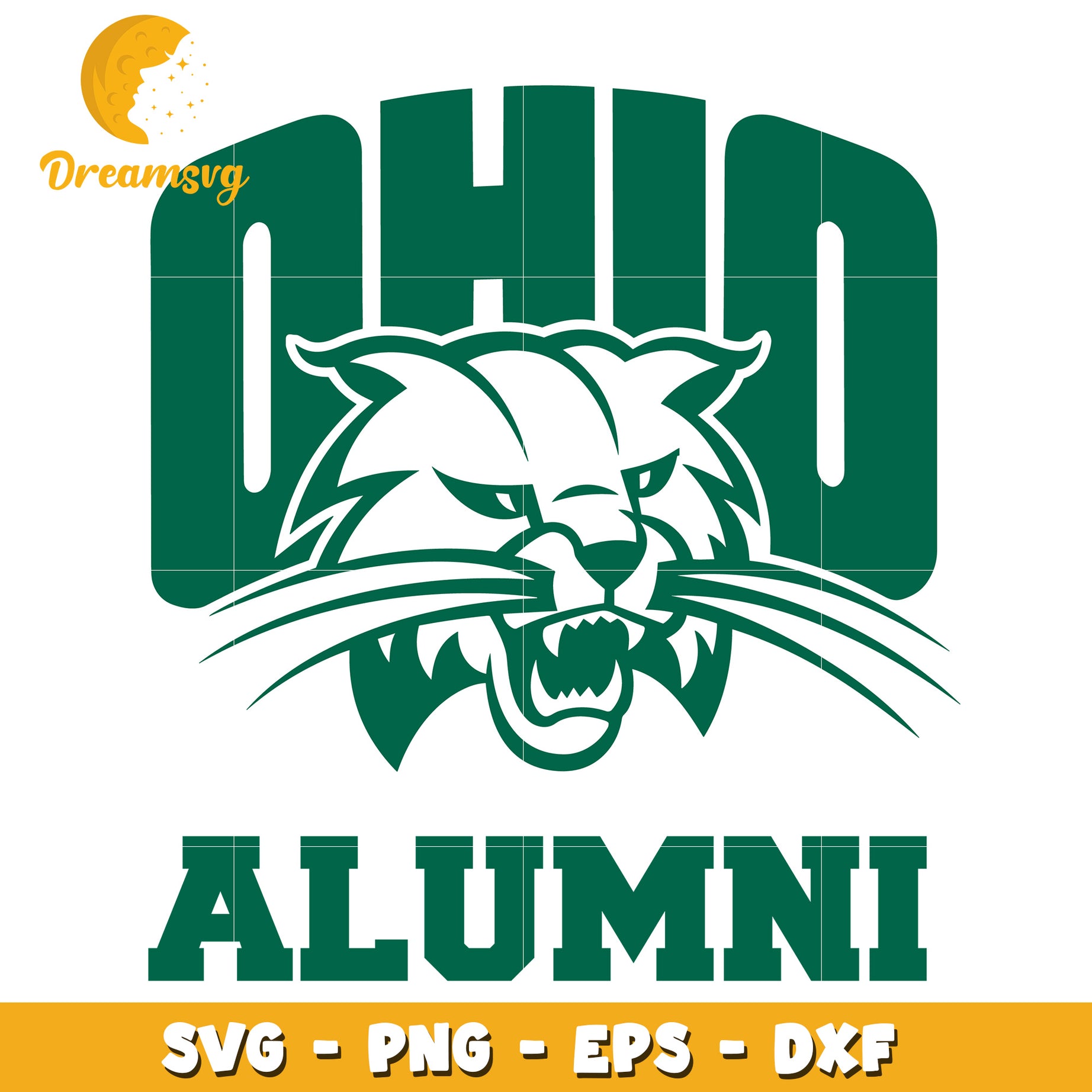 Ohio Alumni SVG Graphic Design for Custom Merchandise Use