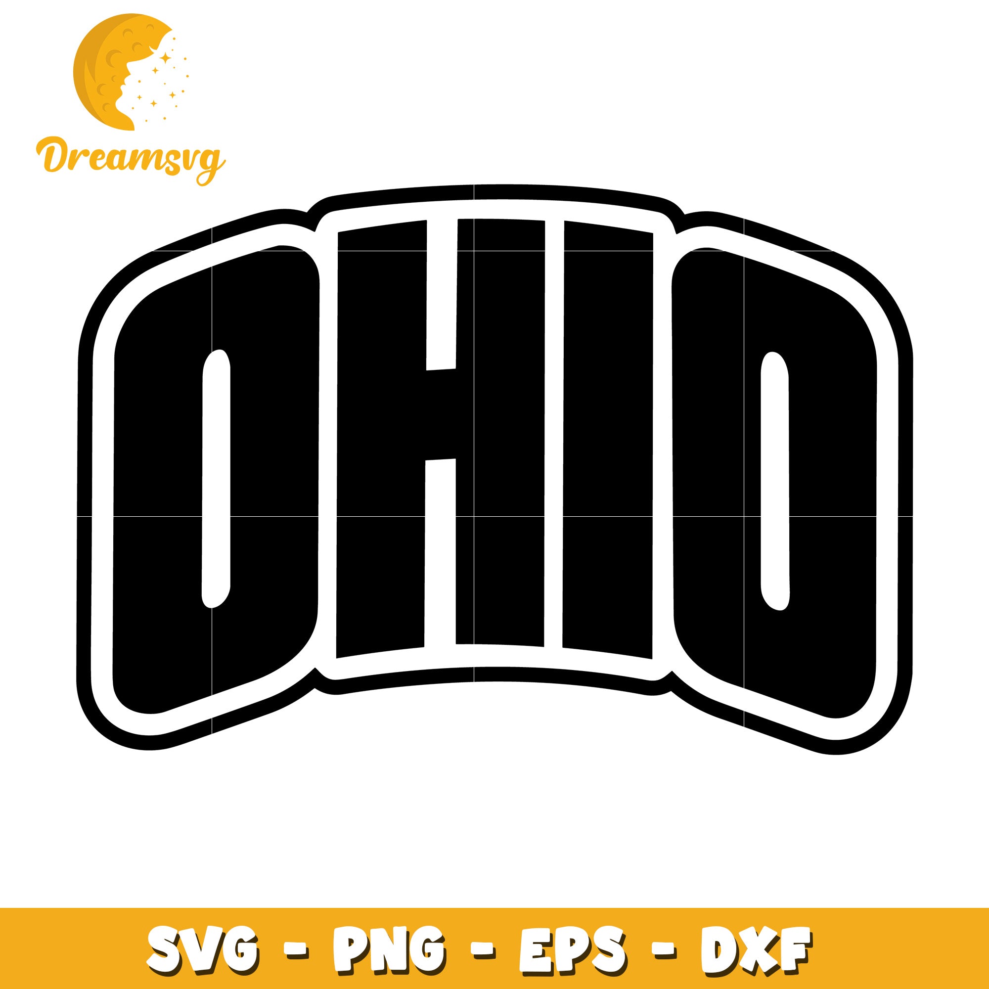 Ohio SVG PNG EPS DXF Cut File