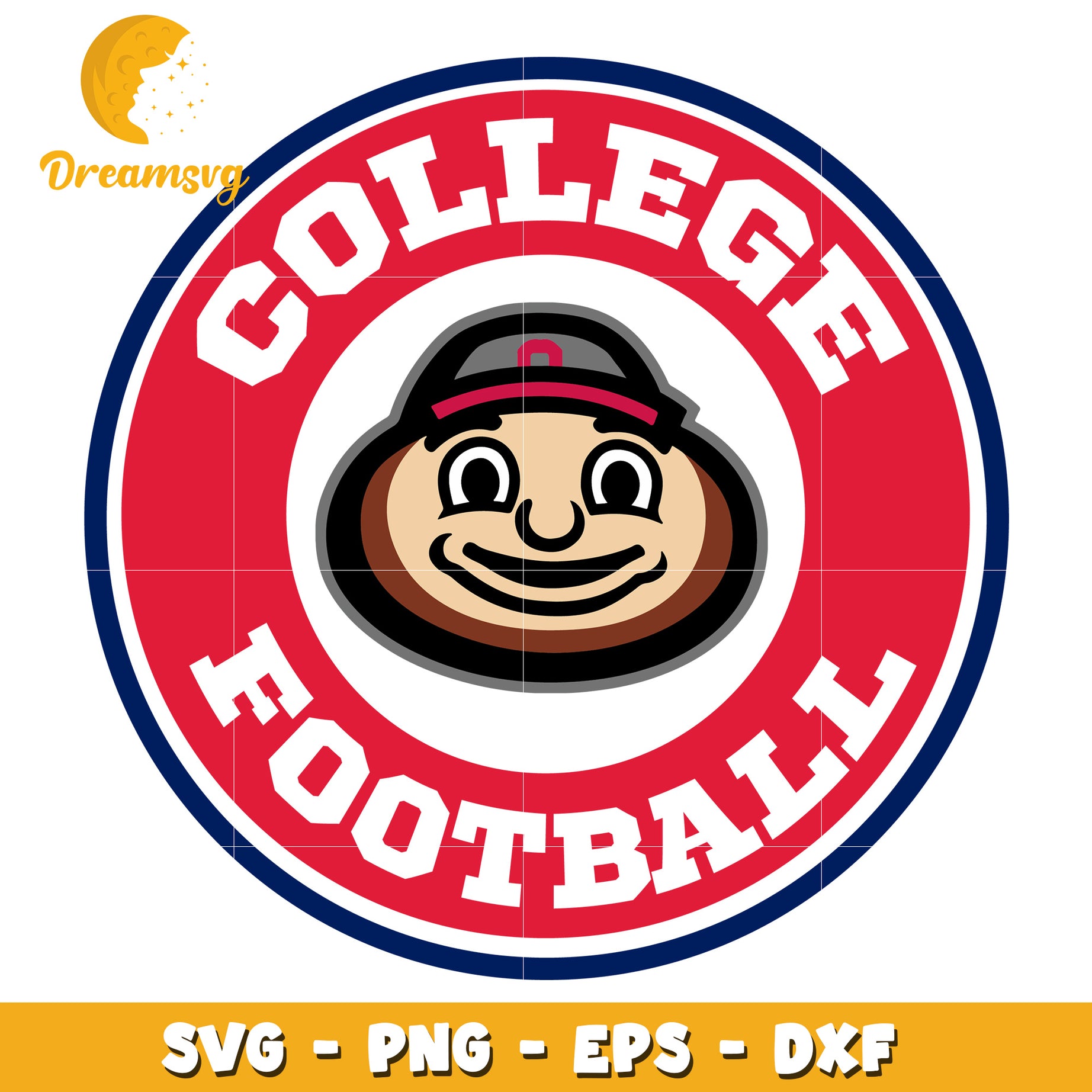 Ohio State College Football SVG PNG EPS DXF