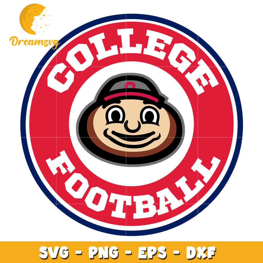 Ohio State College Football SVG PNG EPS DXF