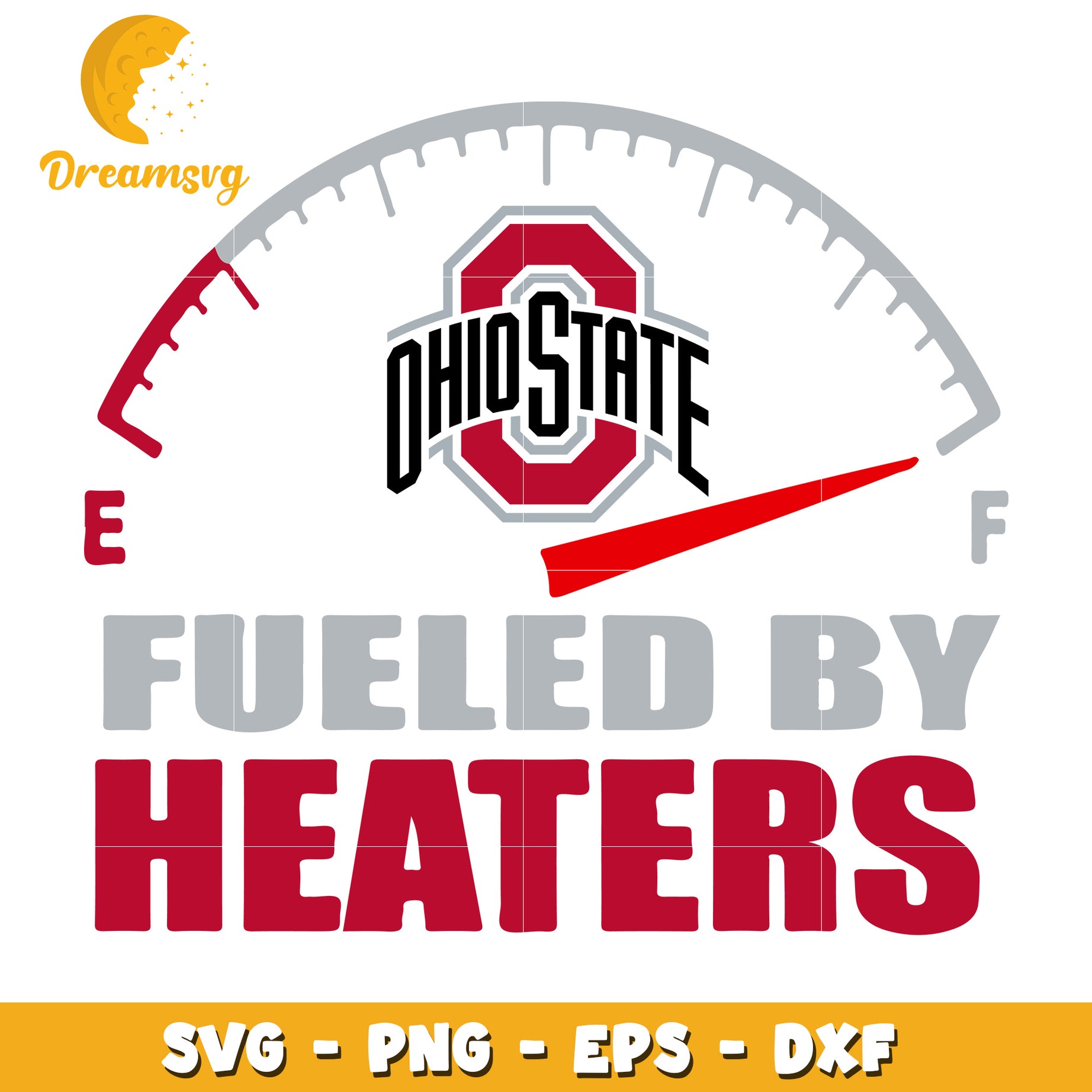 Ohio State Fueled By Heaters SVG PNG EPS DXF