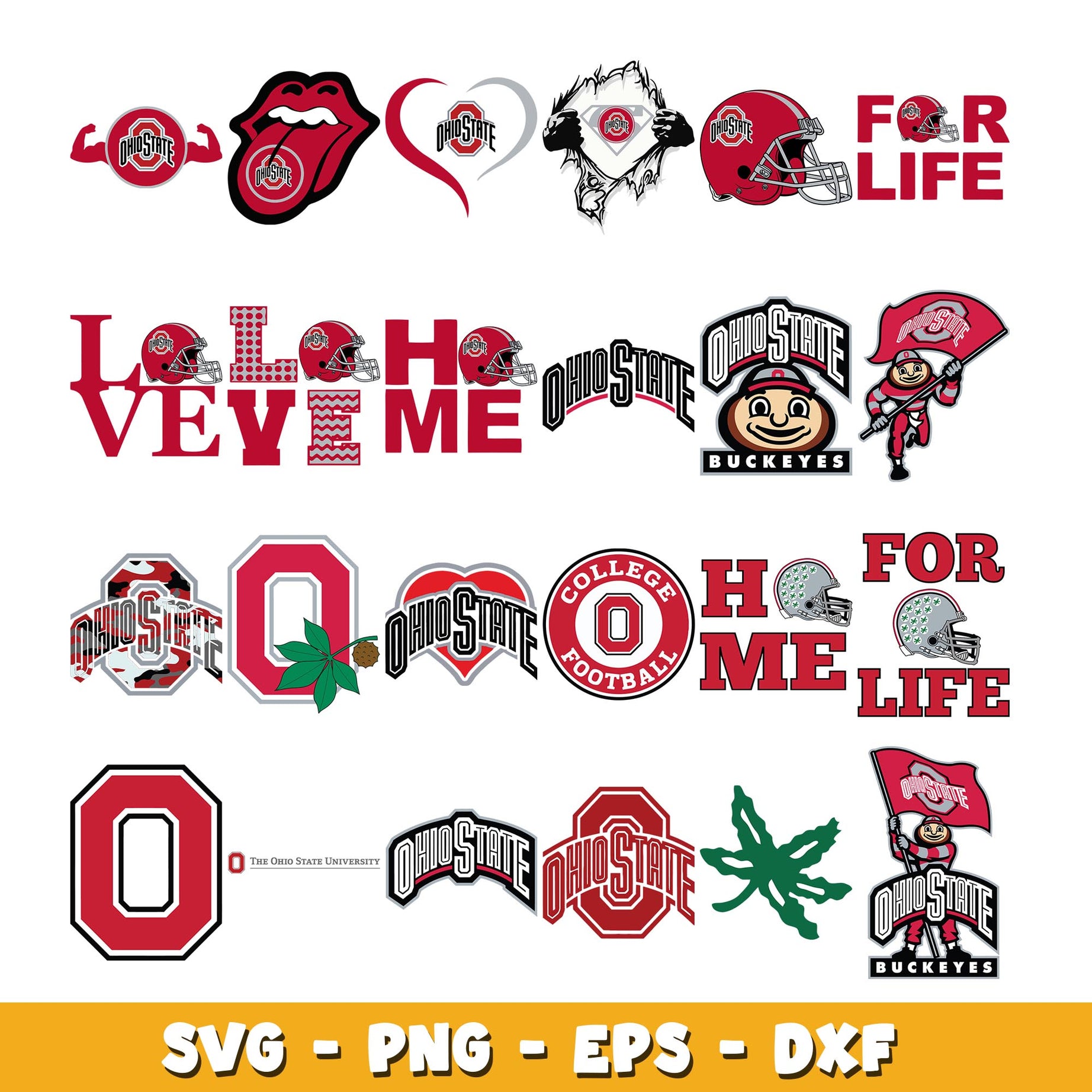 Ohio State Buckeyes Bundle svg, Ohio State logo svg, ncaa svg  