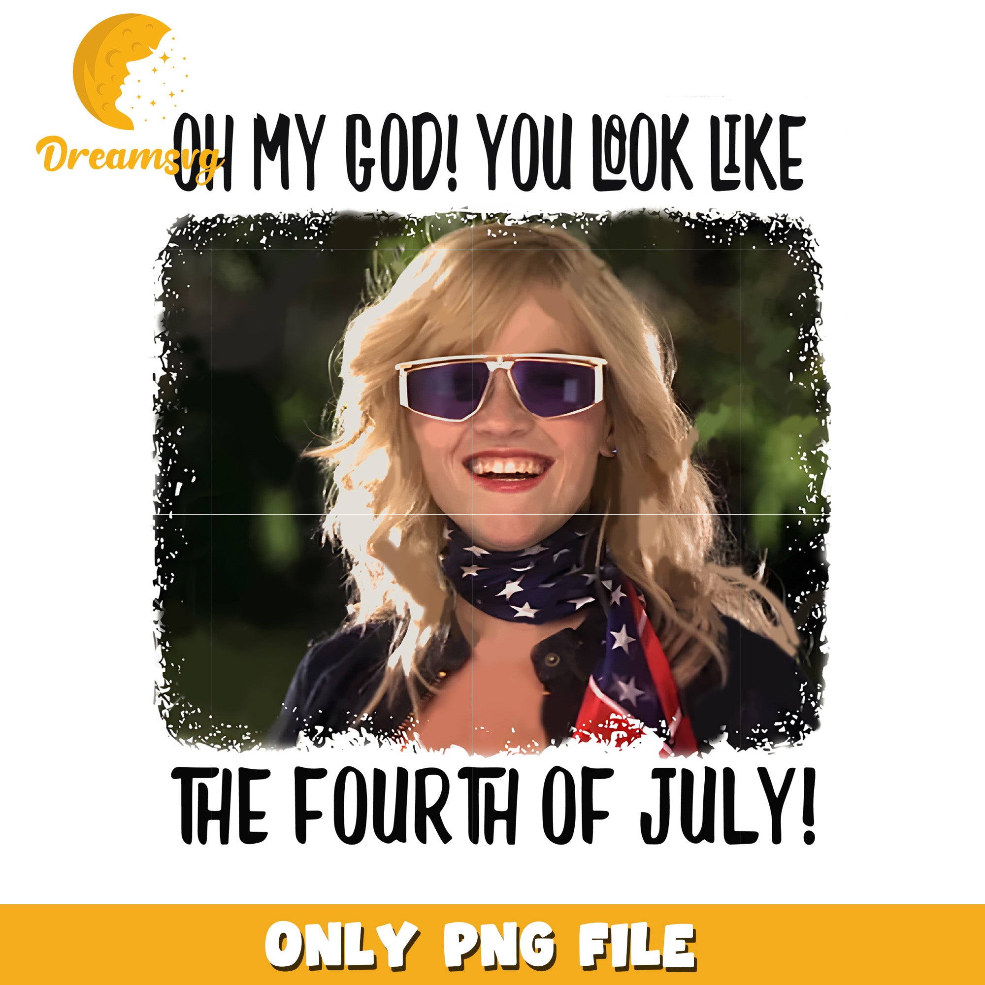 Oh my god you look like 4th of july png, independence day aesthetic png
