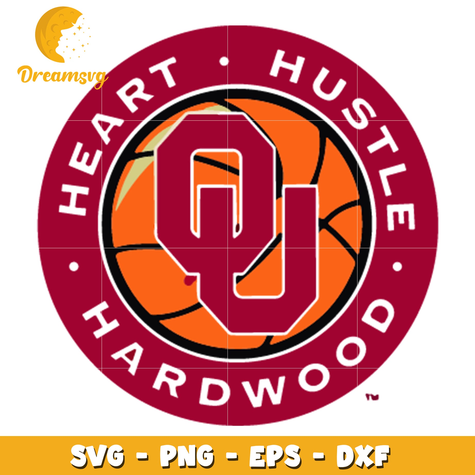 Oklahoma Sooners Basketball SVG PNG EPS DXF