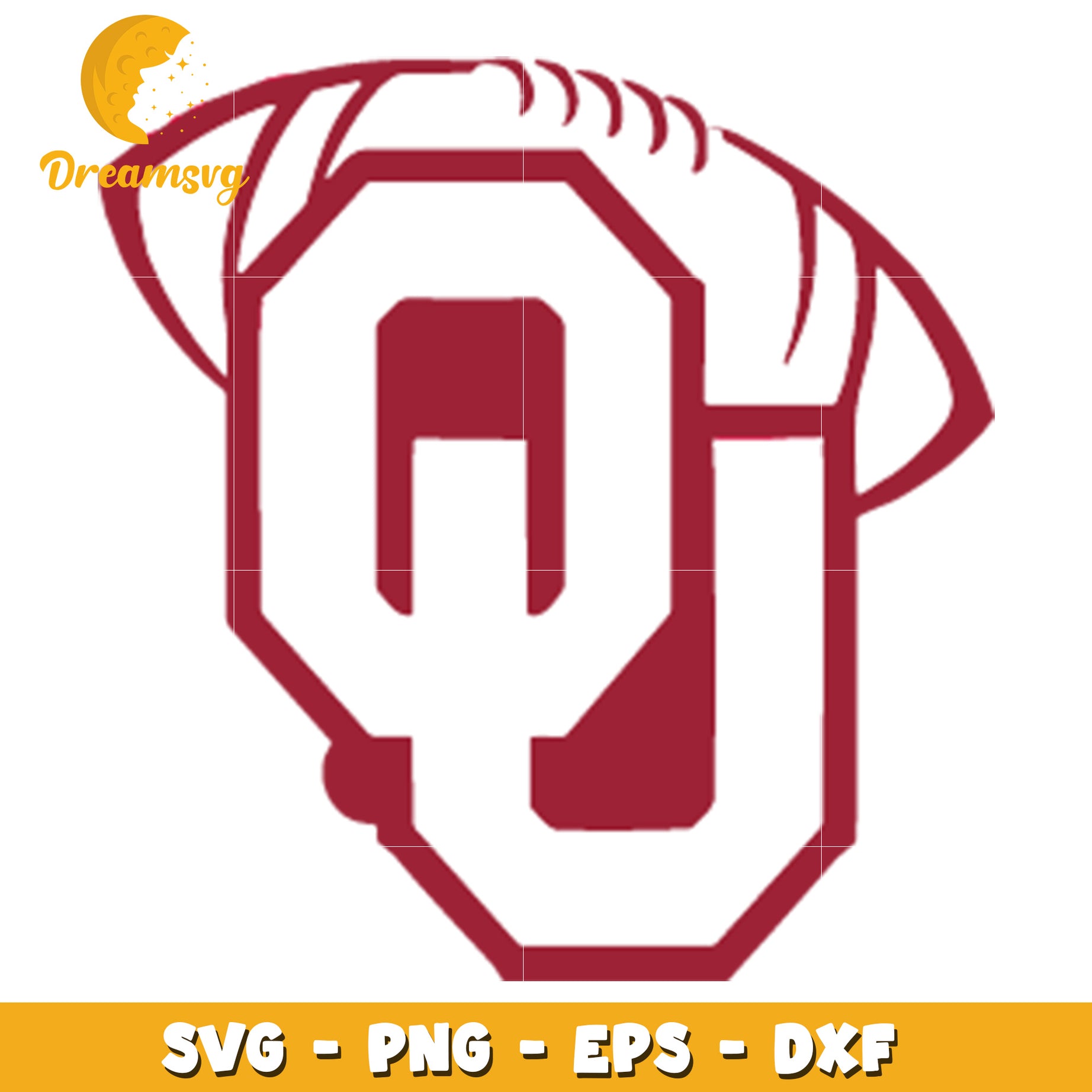 Oklahoma Sooners Football SVG PNG EPS DXF