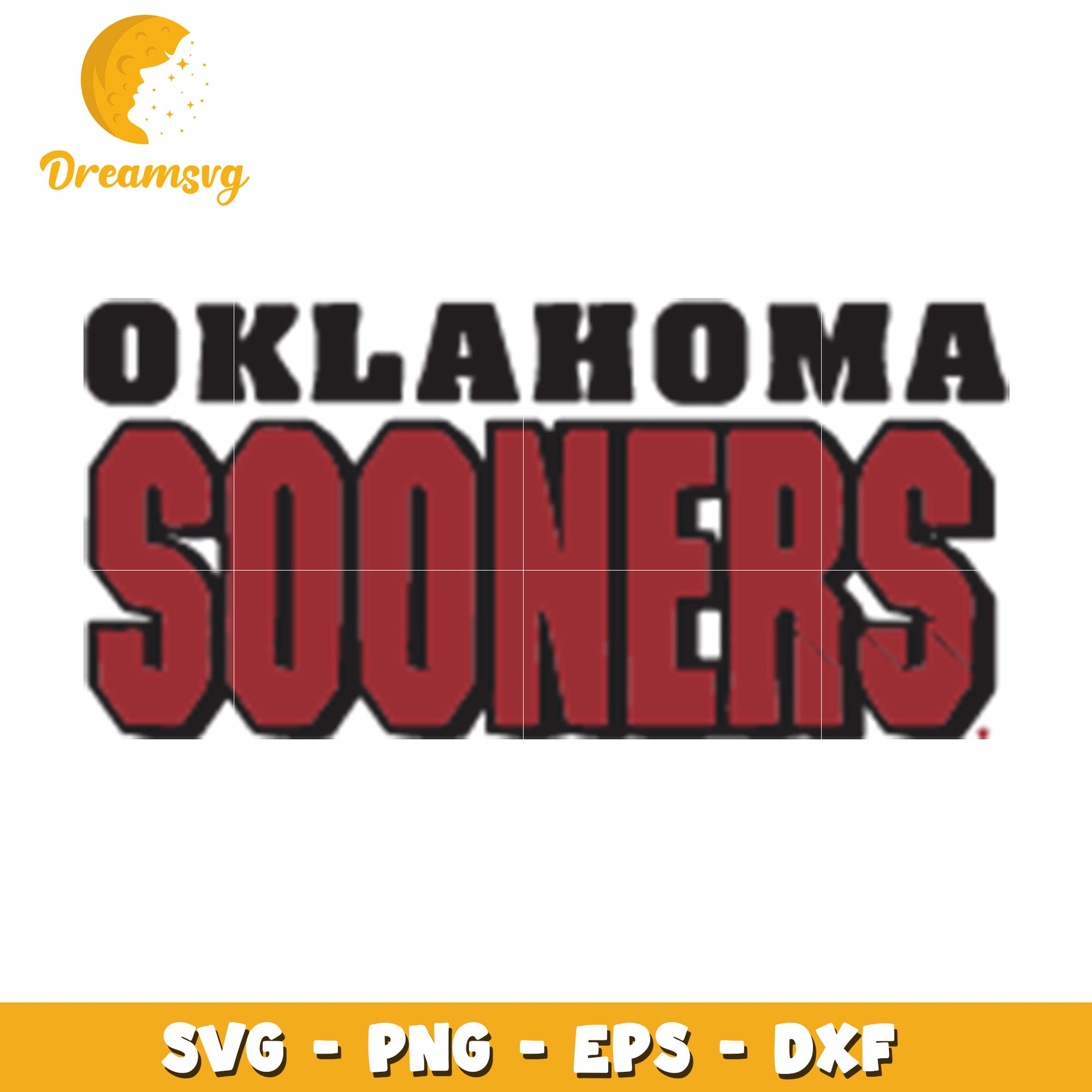 Oklahoma Sooners Logo SVG Design for Team Spirit and Crafts