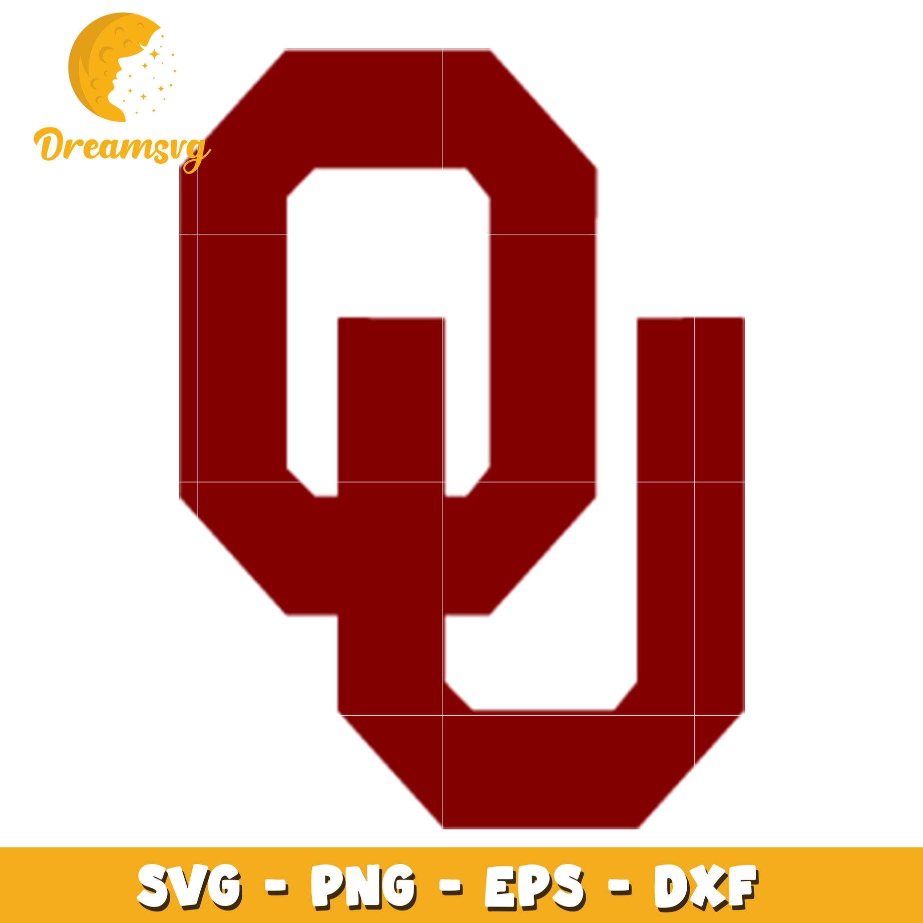 Oklahoma Sooners OU Logo SVG Cut File