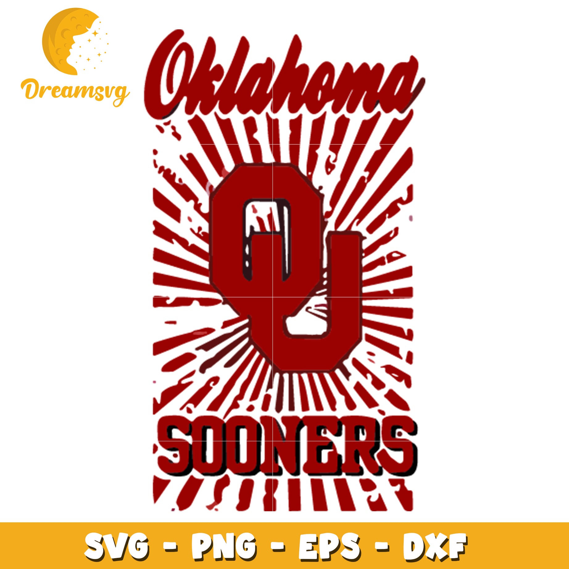 Oklahoma Sooners SVG Design for NCAA Fans and Crafters