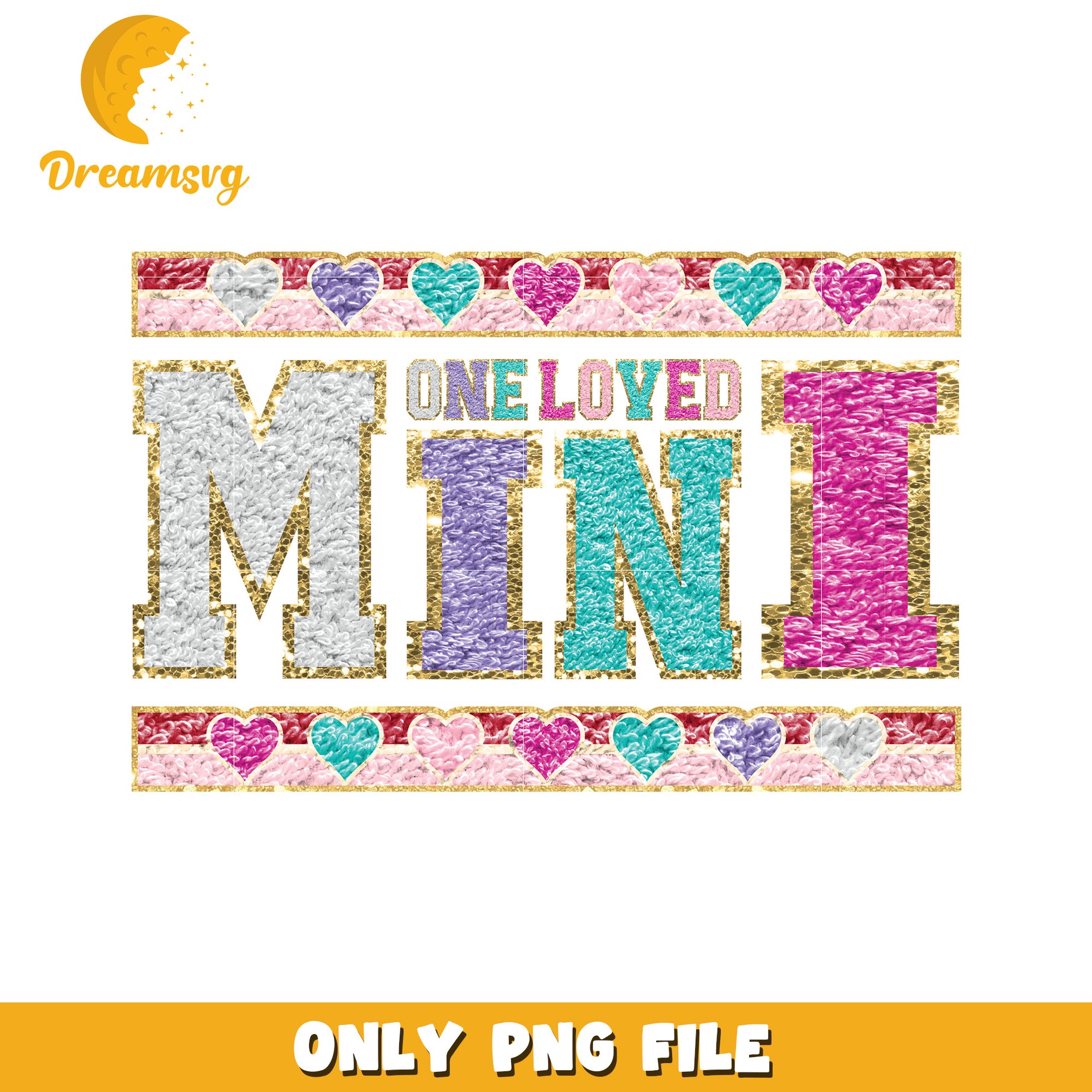 One Loved Mini PNG Design