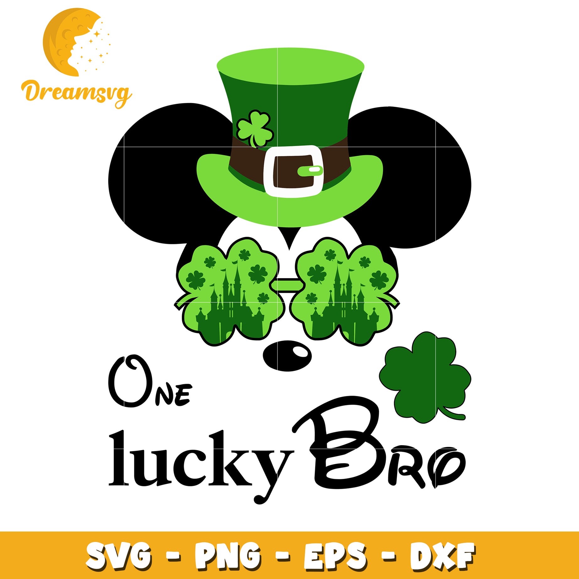 One Lucky Bro St Patrick's Day SVG for Festive Designs and Crafts
