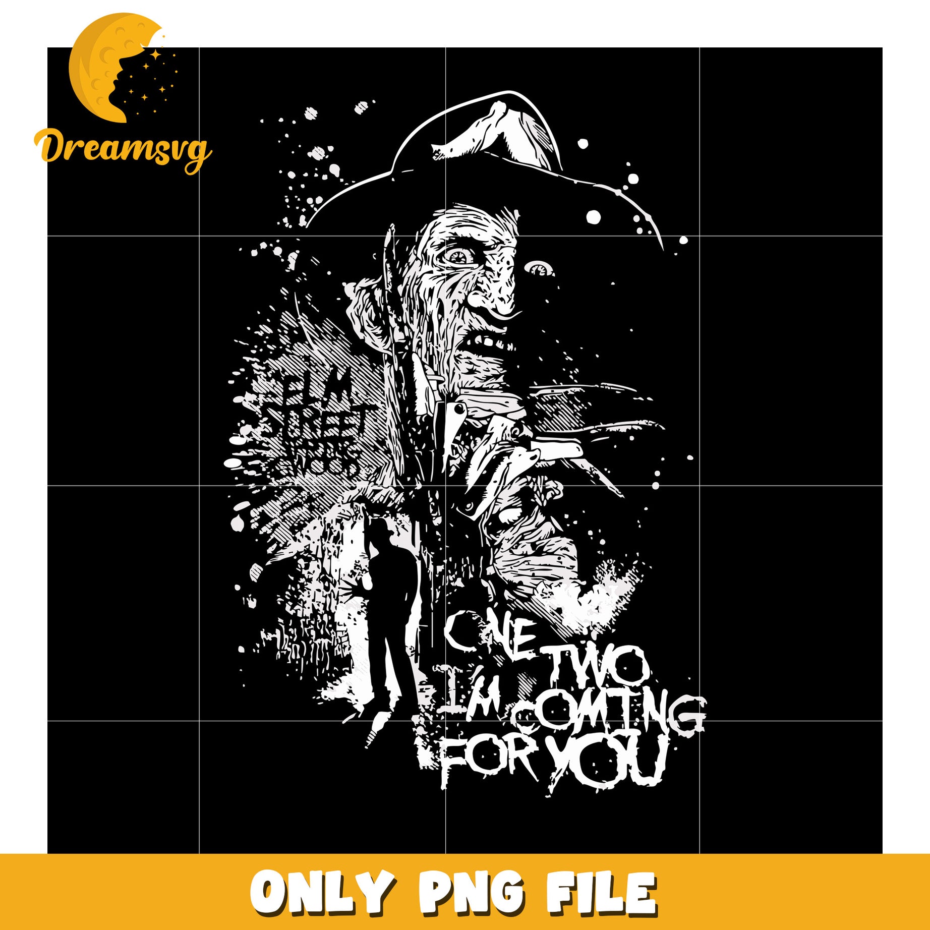 One two i coming png, scary characters png, horror movie png