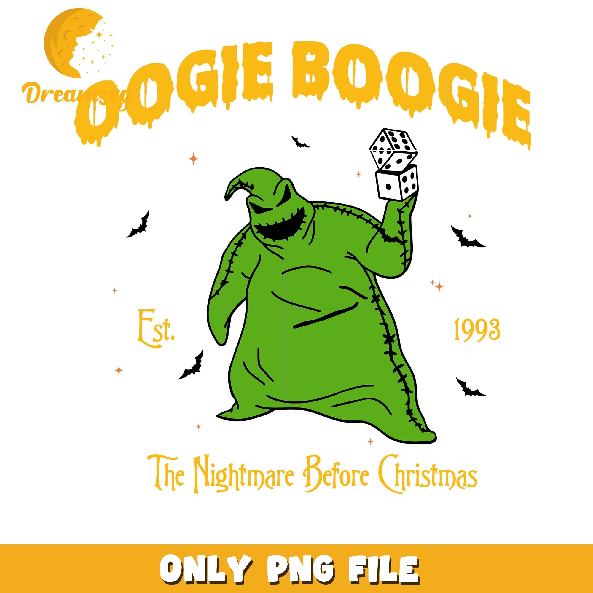 Oogie Boogie Nightmare horror movies png, Horror movies killers png