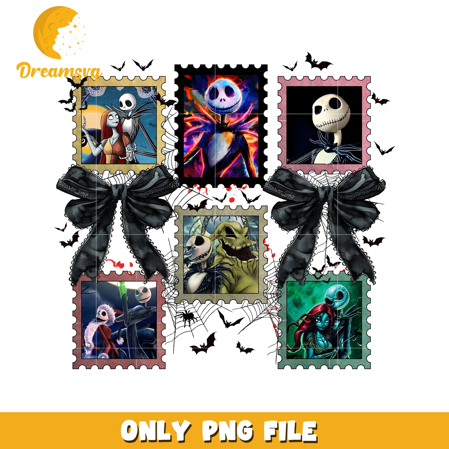Oogie boogie and jack png, halloween holiday png, halloween memes png