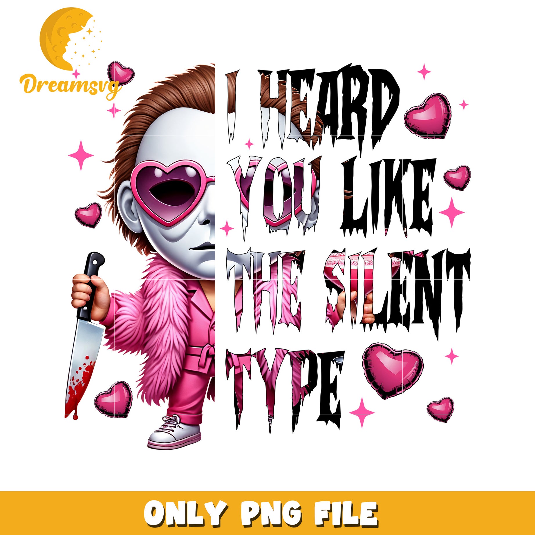 Option 1 (Focus on character)  Cute Michael Myers PNG